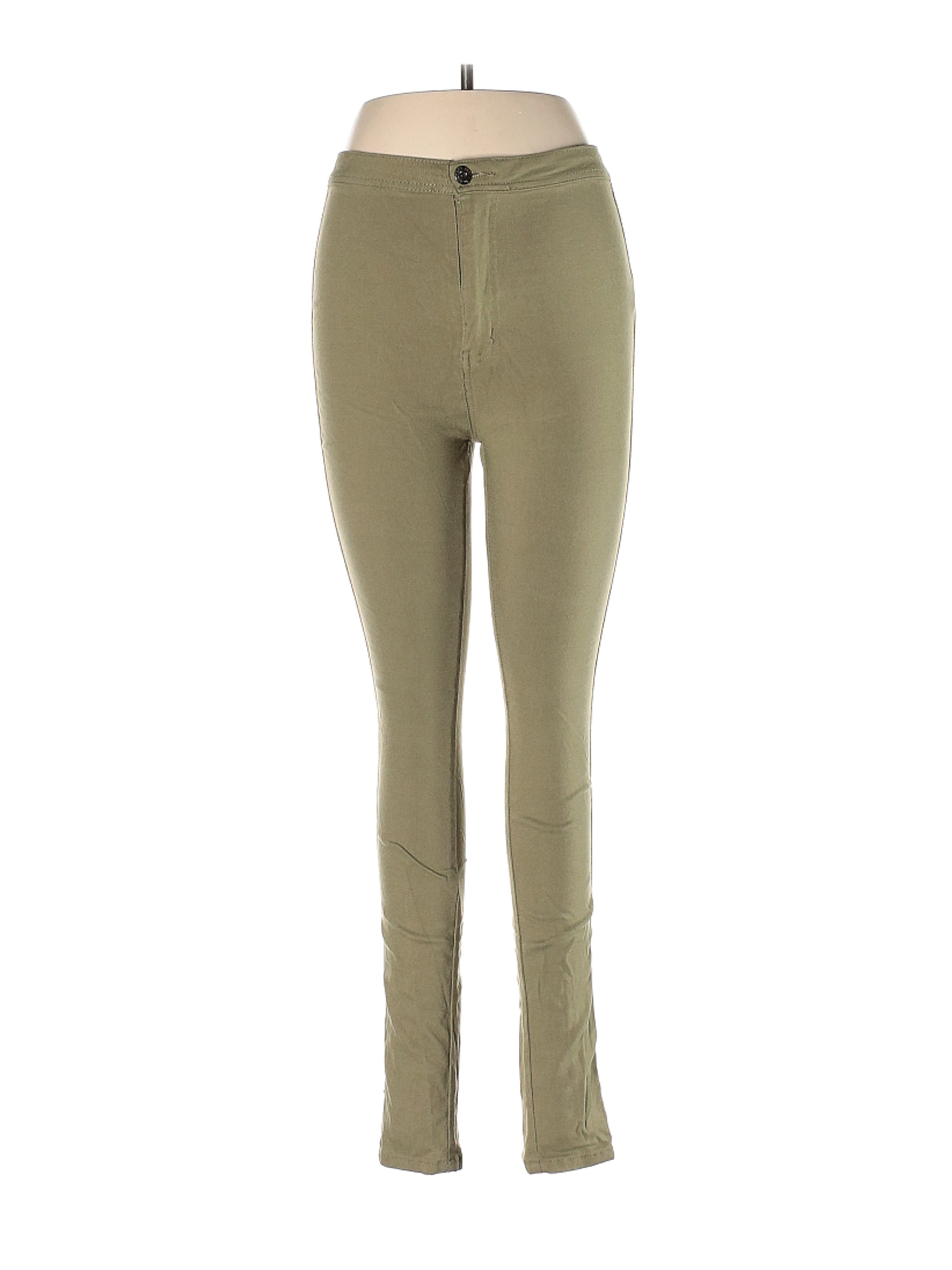 green jeggings womens