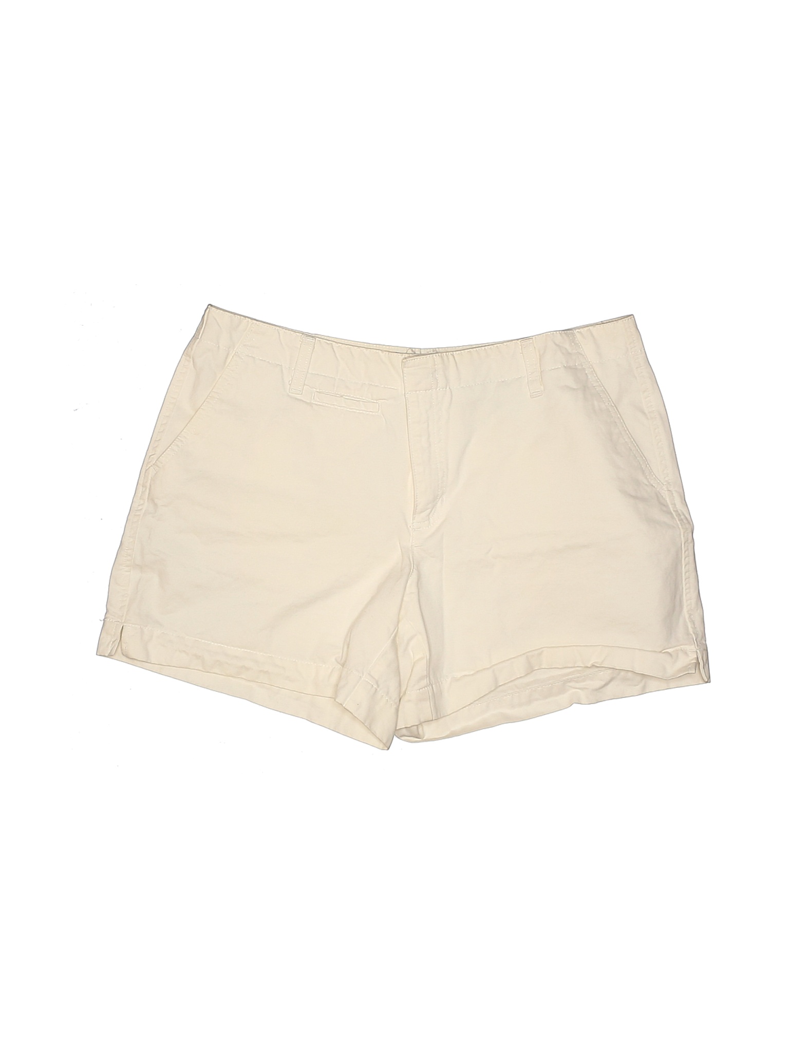 Old Navy Women Ivory Khaki Shorts 10 | eBay
