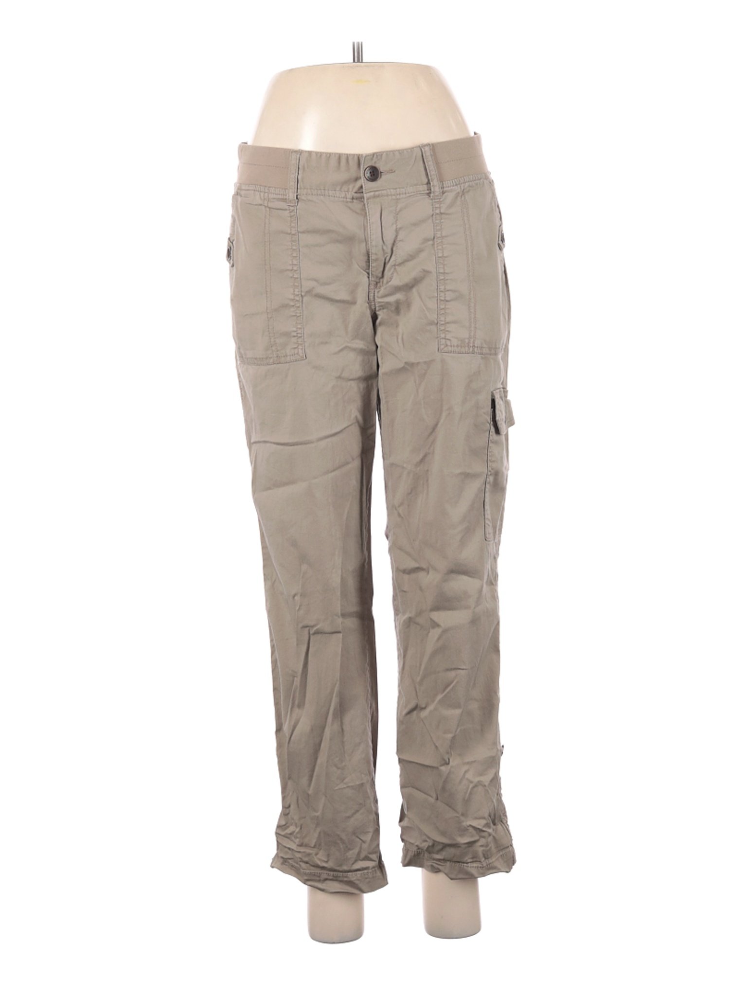 SONOMA life + style Women Brown Cargo Pants 6 | eBay