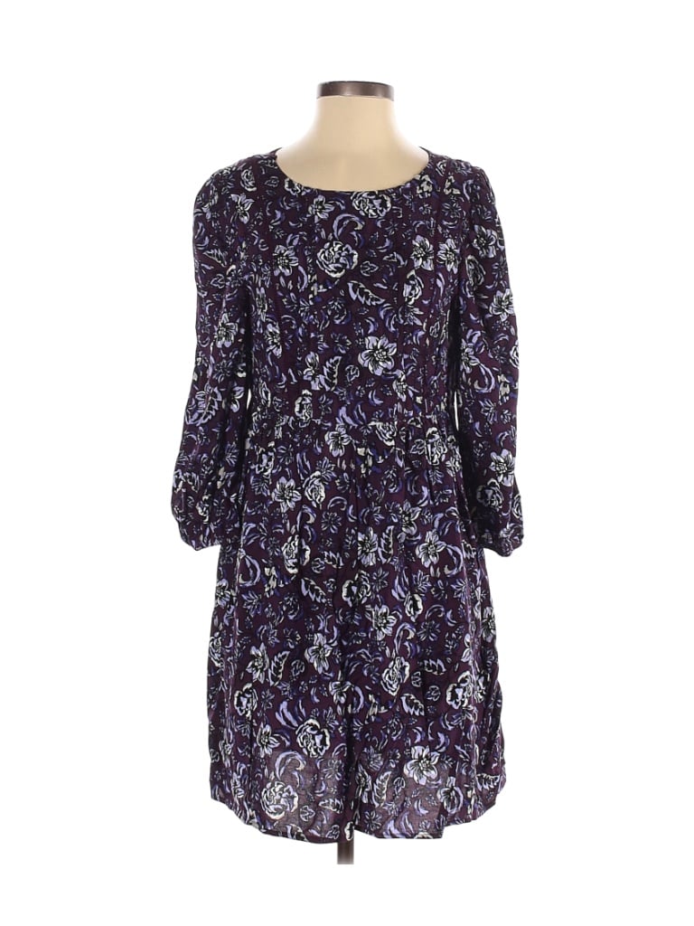 Pre-owned Blue Rain Casual Dress In Purple