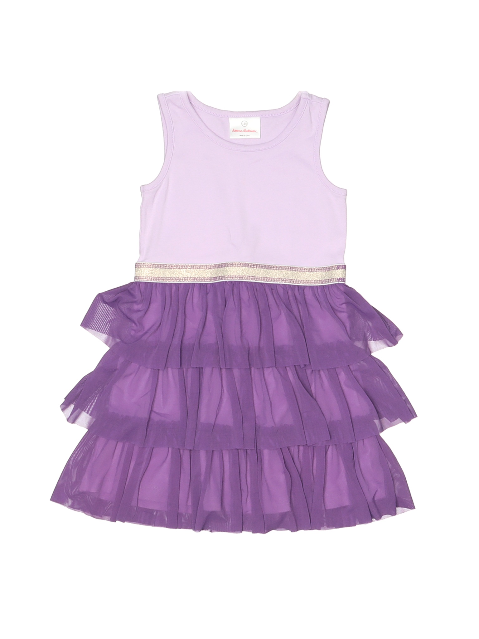 Hanna Andersson Girls Purple Dress 110 cm | eBay
