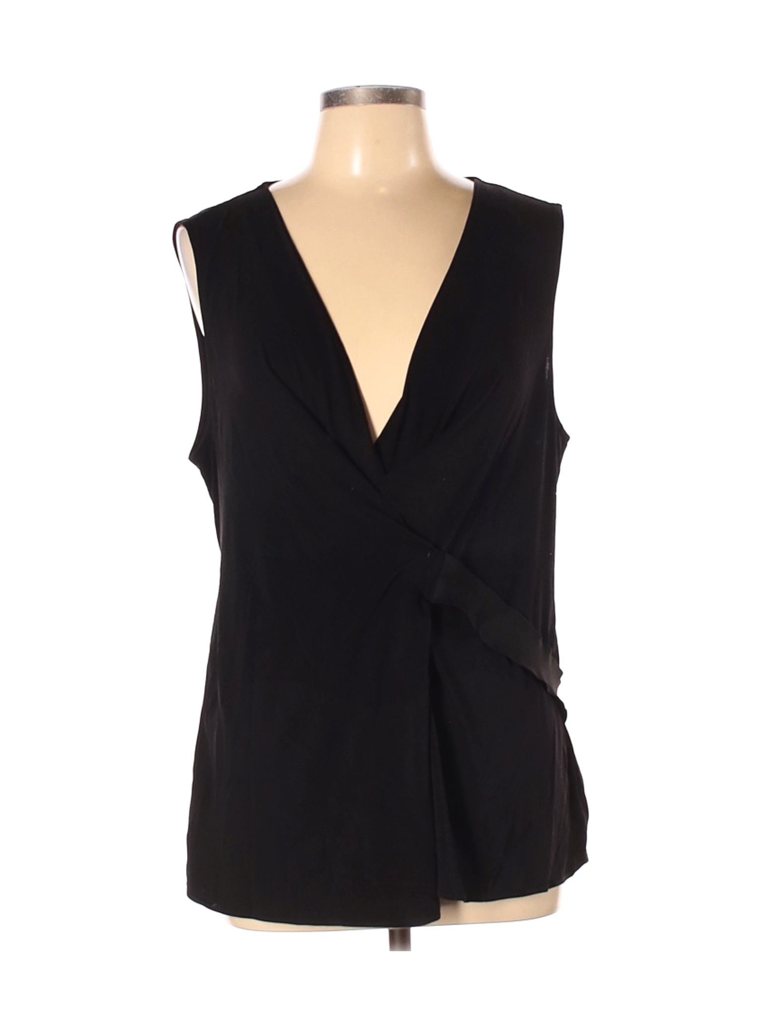 Kenneth Cole New York Women Black Short Sleeve Top L | eBay