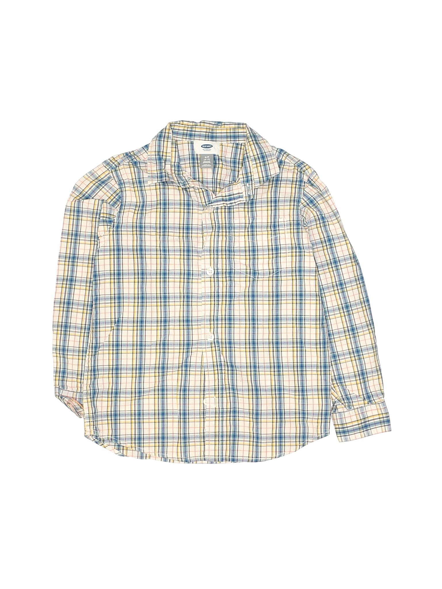 Old Navy Boys Blue Long Sleeve Button-Down Shirt 6 | eBay