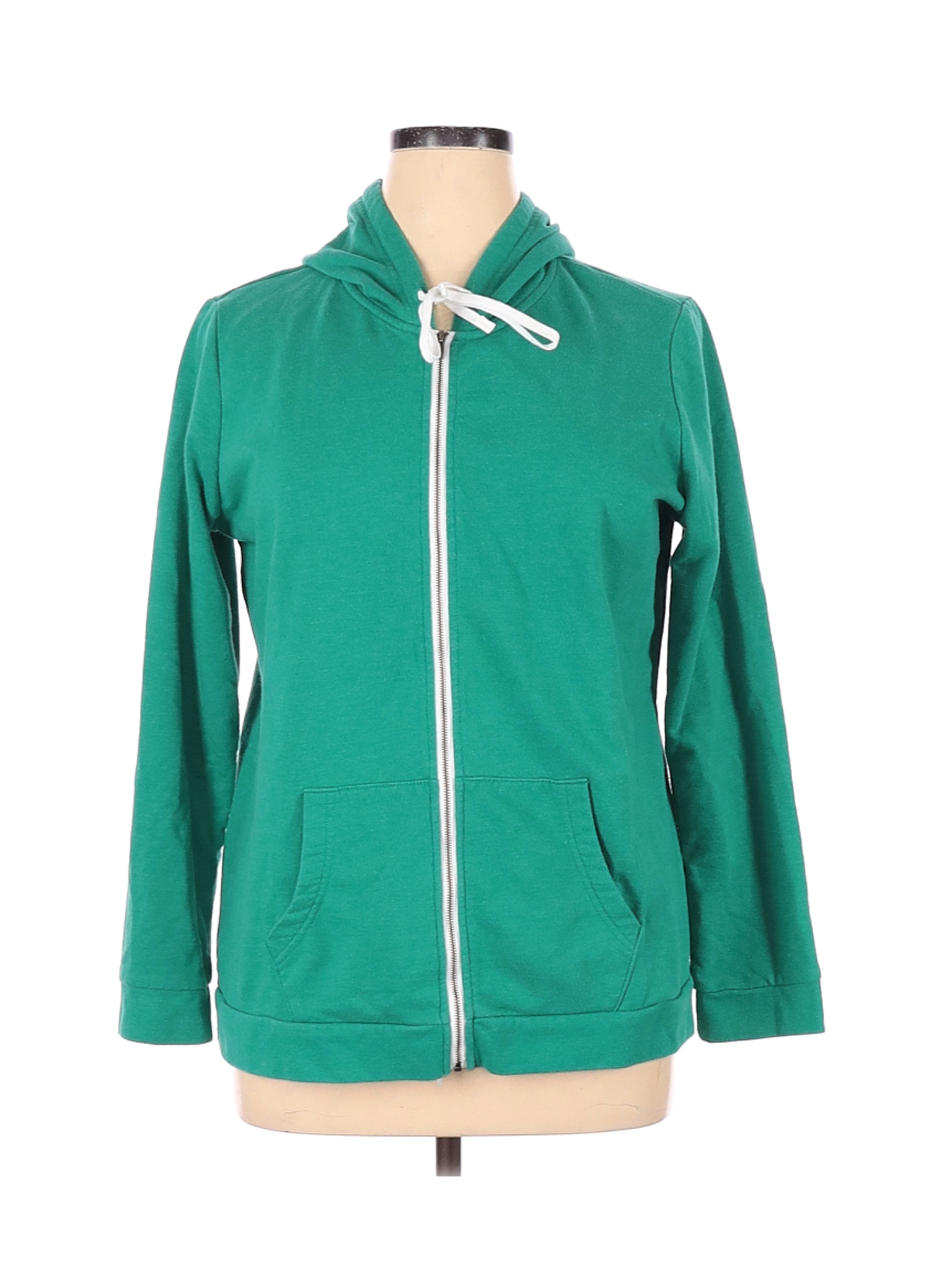 Eddie Bauer Women Green Zip Up Hoodie XL | eBay