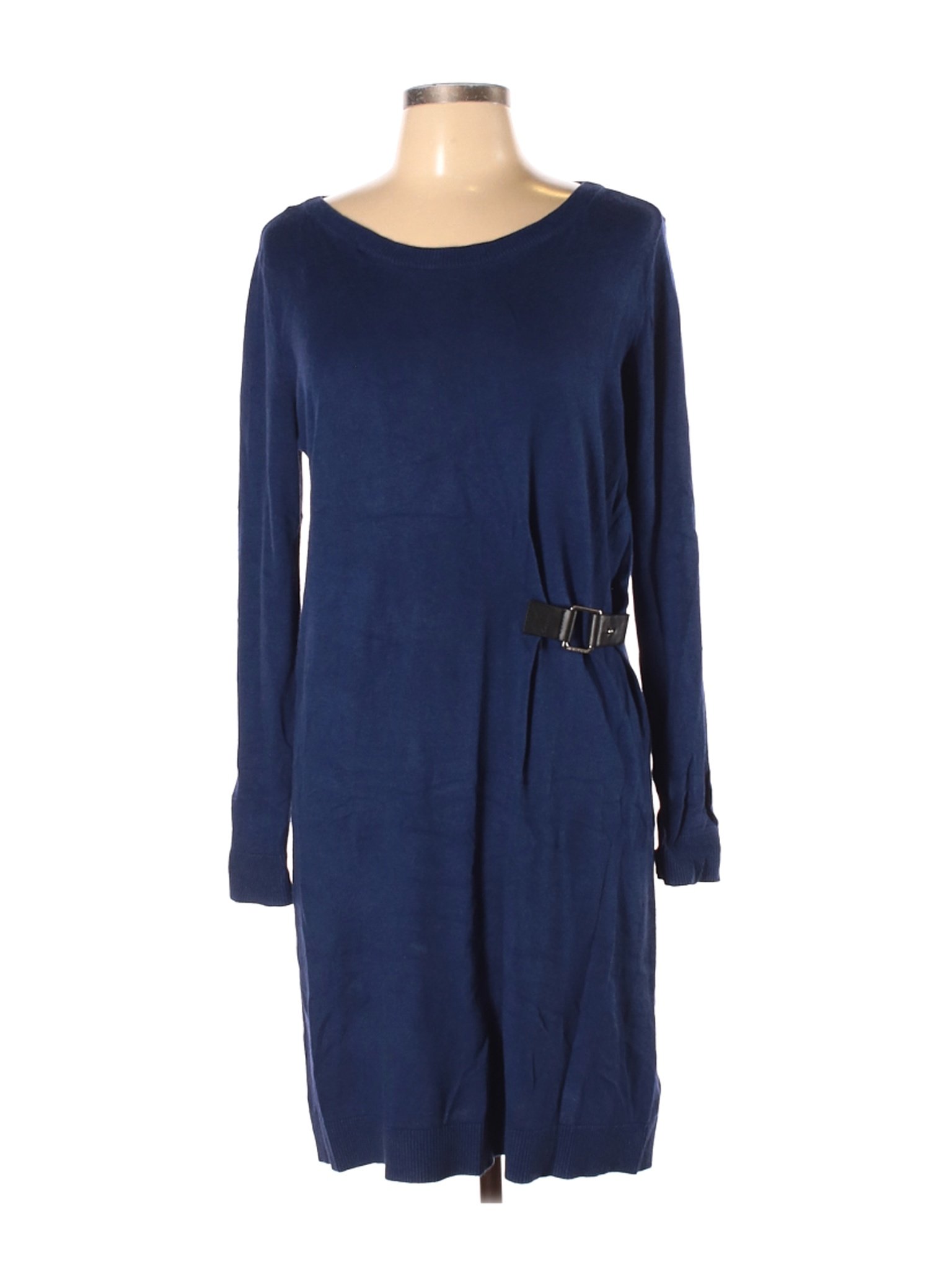 MICHAEL Michael Kors Women Blue Casual Dress L | eBay