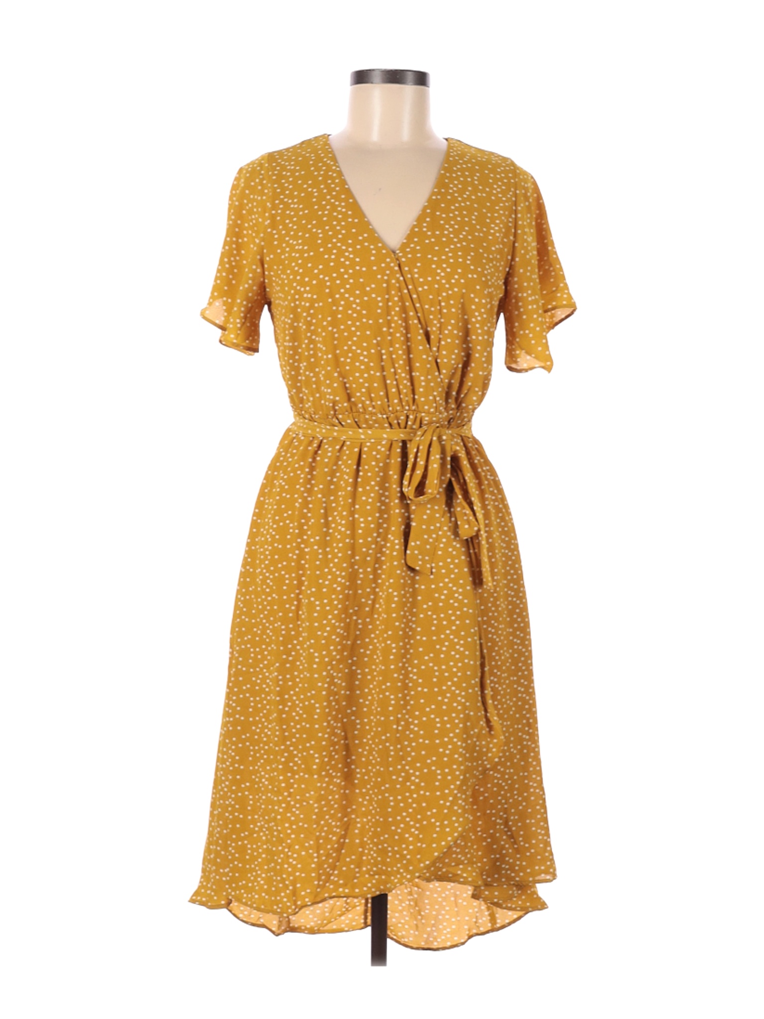 Sienna Sky Women Yellow Casual Dress M | eBay