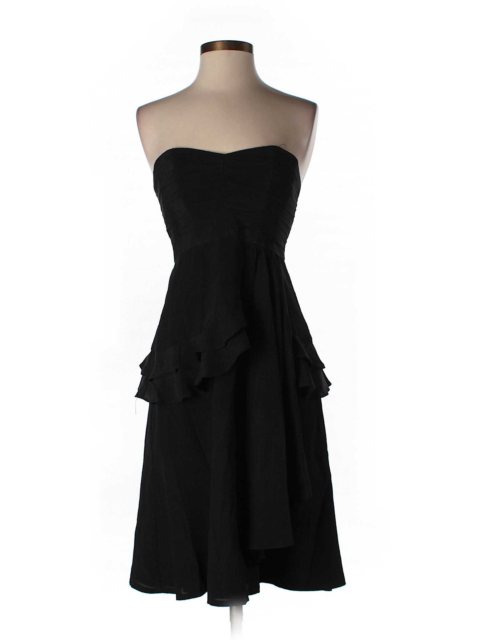 Nanette Lepore Solid Black Cocktail Dress Size 4 - 89% off | thredUP