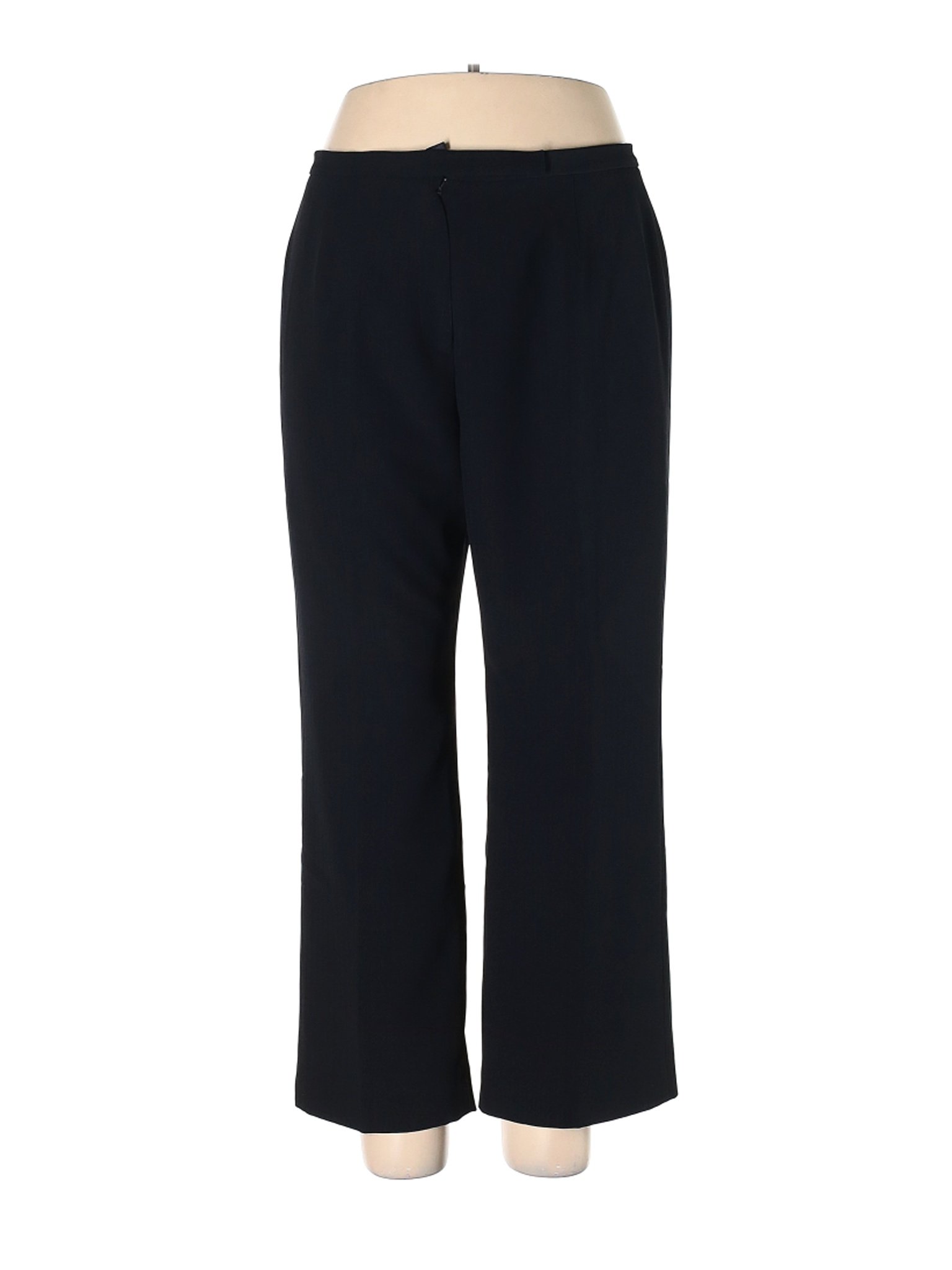 Kasper Women Black Dress Pants 16 Petites | eBay