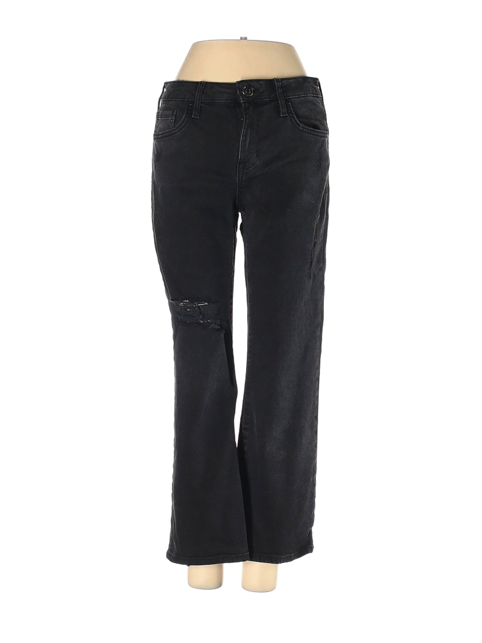 Forever 21 Women Black Jeans 27W | eBay