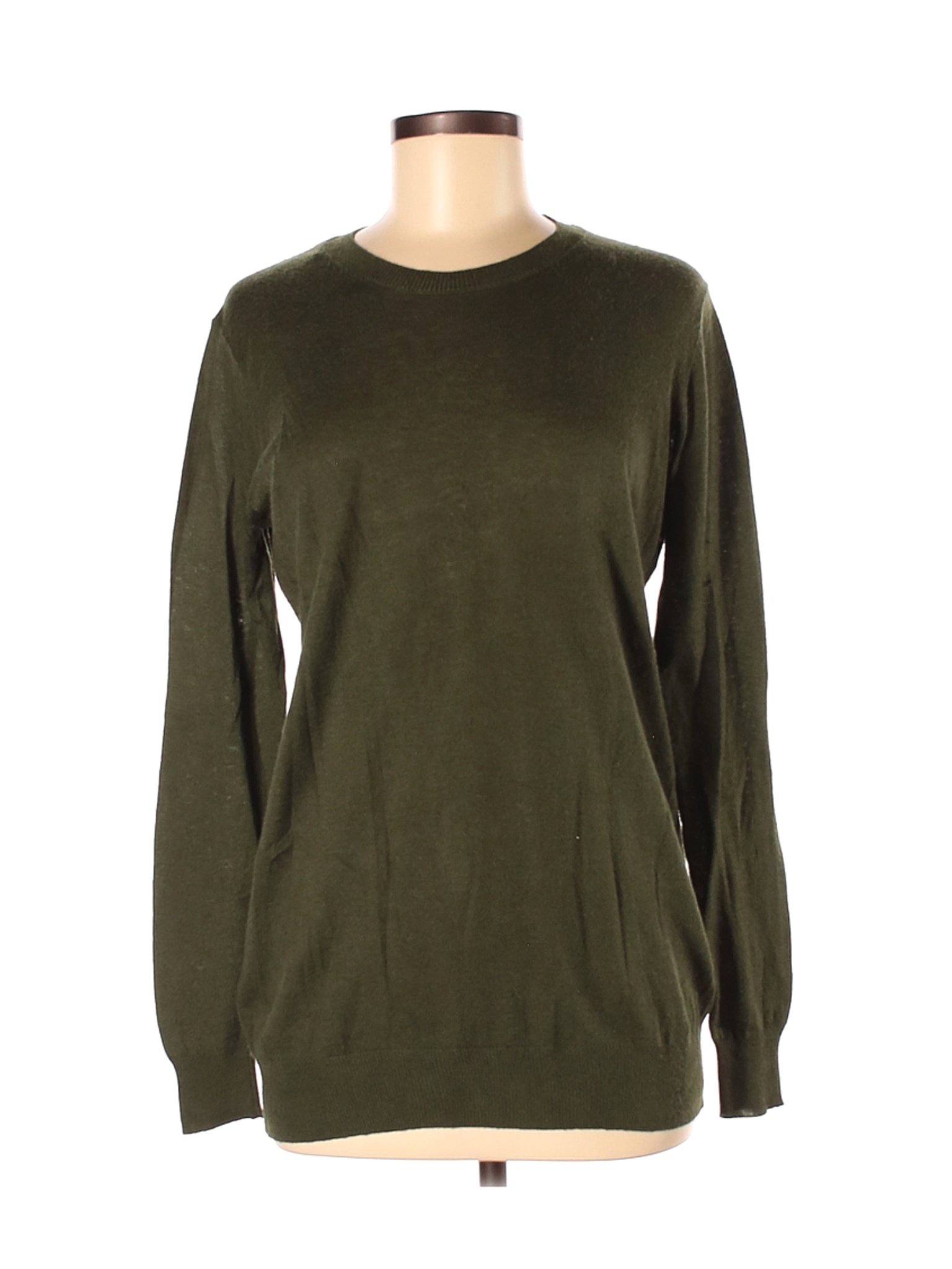 Zara Women Green Pullover Sweater M | eBay