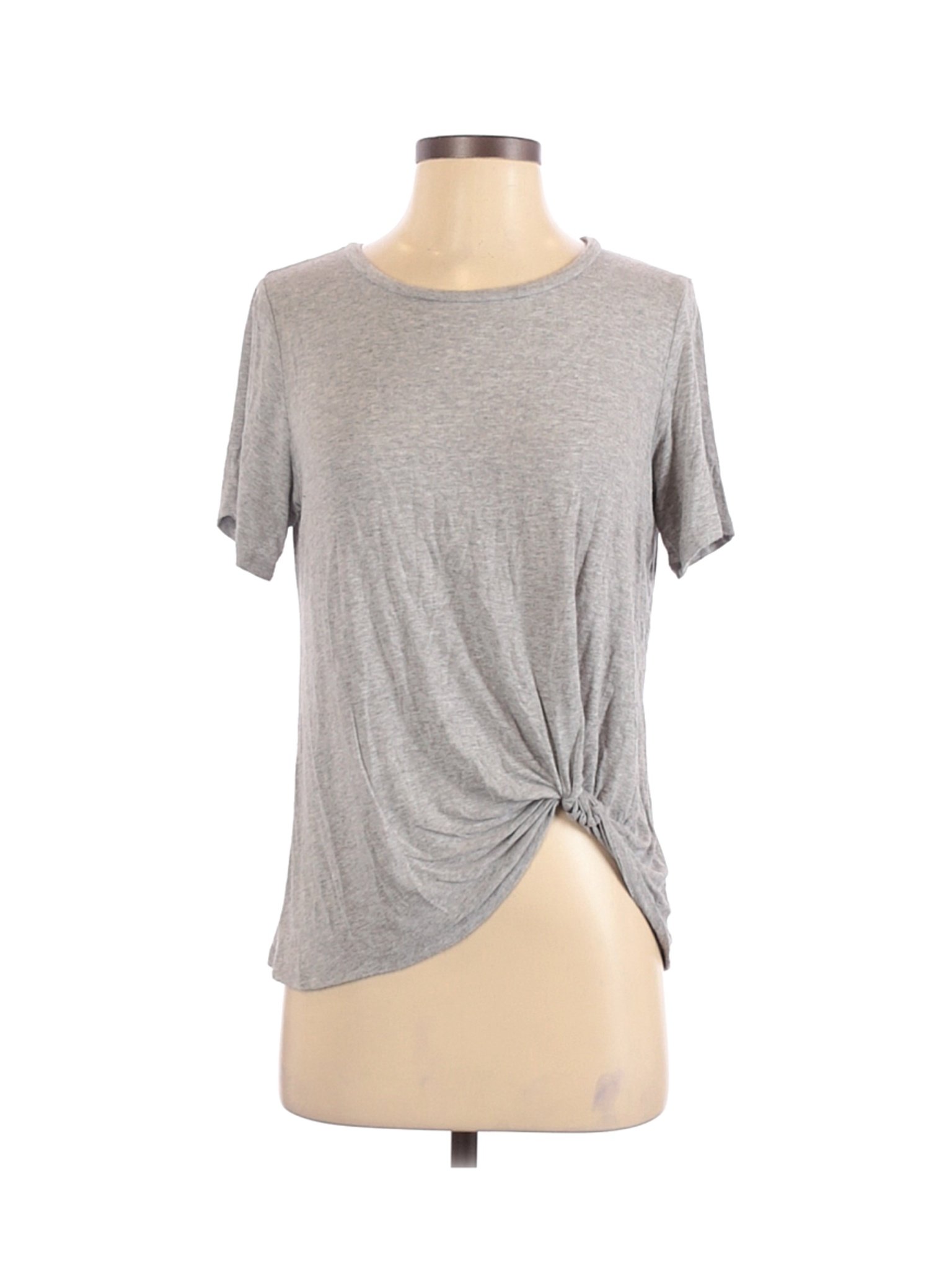 Mustard Seed Women Gray Short Sleeve T-Shirt S | eBay