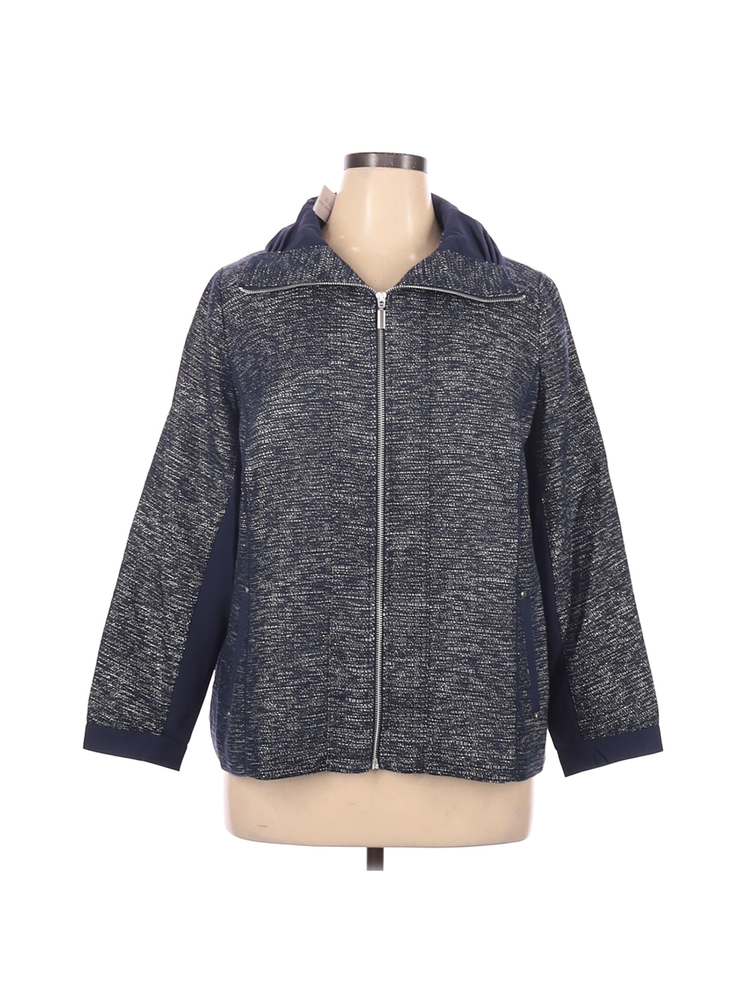 NWT Cj Banks Women Gray Jacket XL | eBay