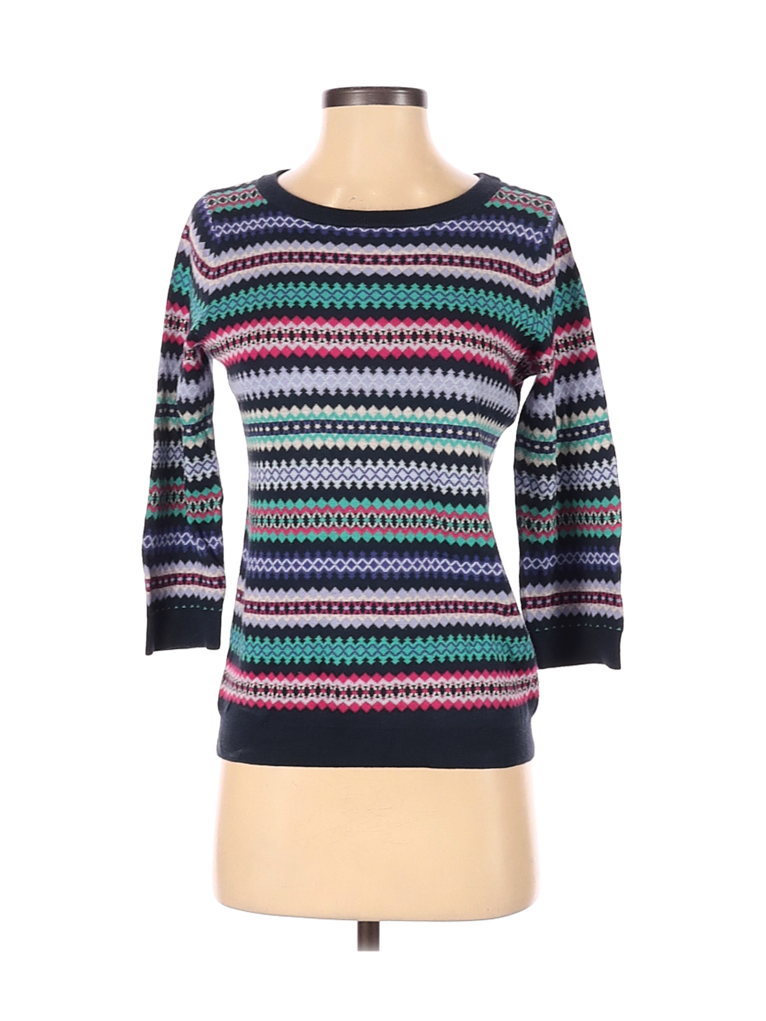 Lands' End Women Blue Pullover Sweater XS | eBay