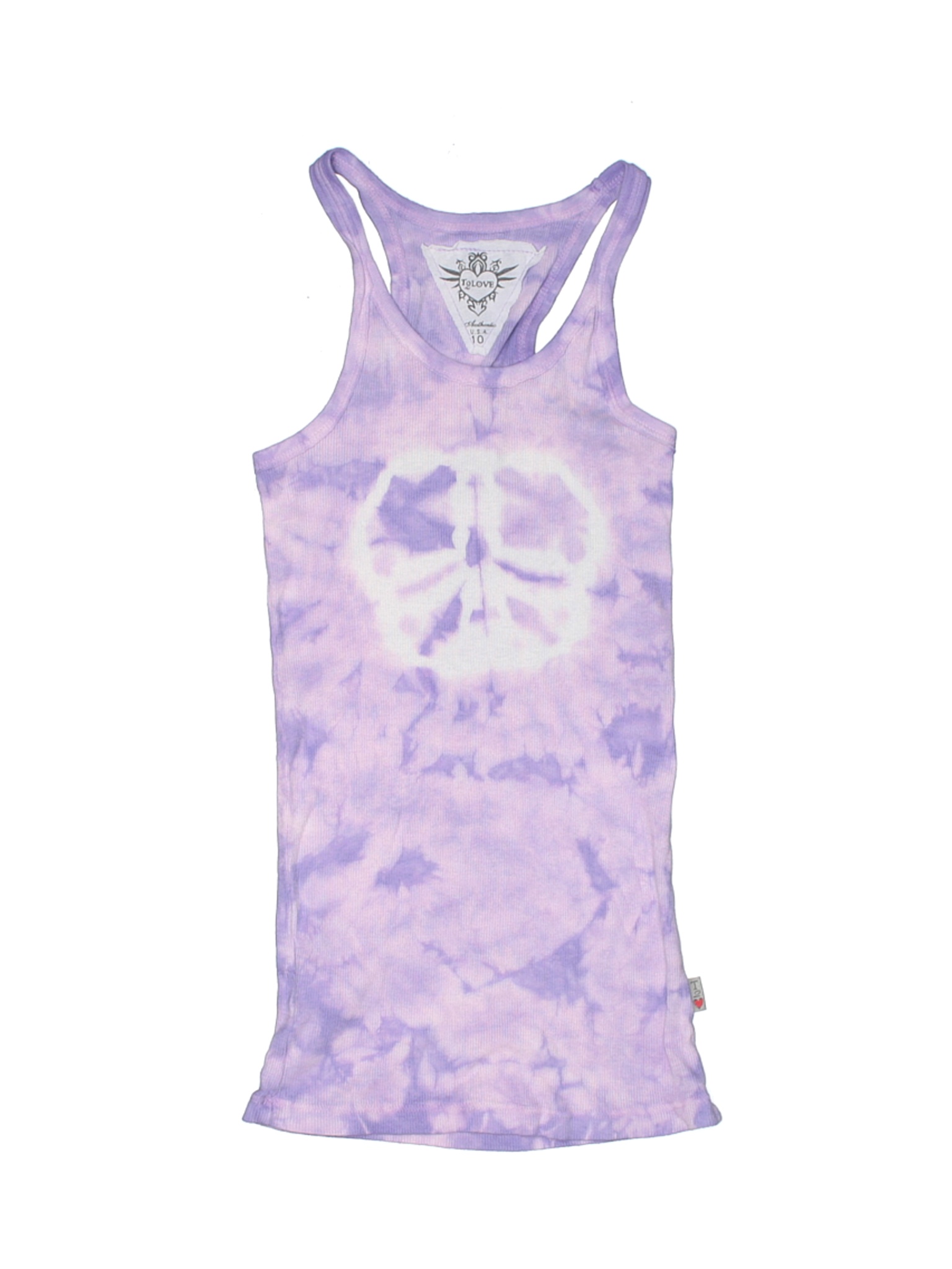 pastel purple tank top