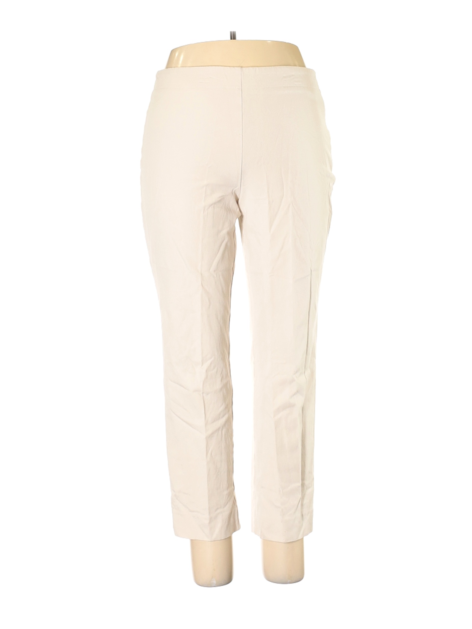 Talbots Outlet Women Ivory Casual Pants 14 | eBay
