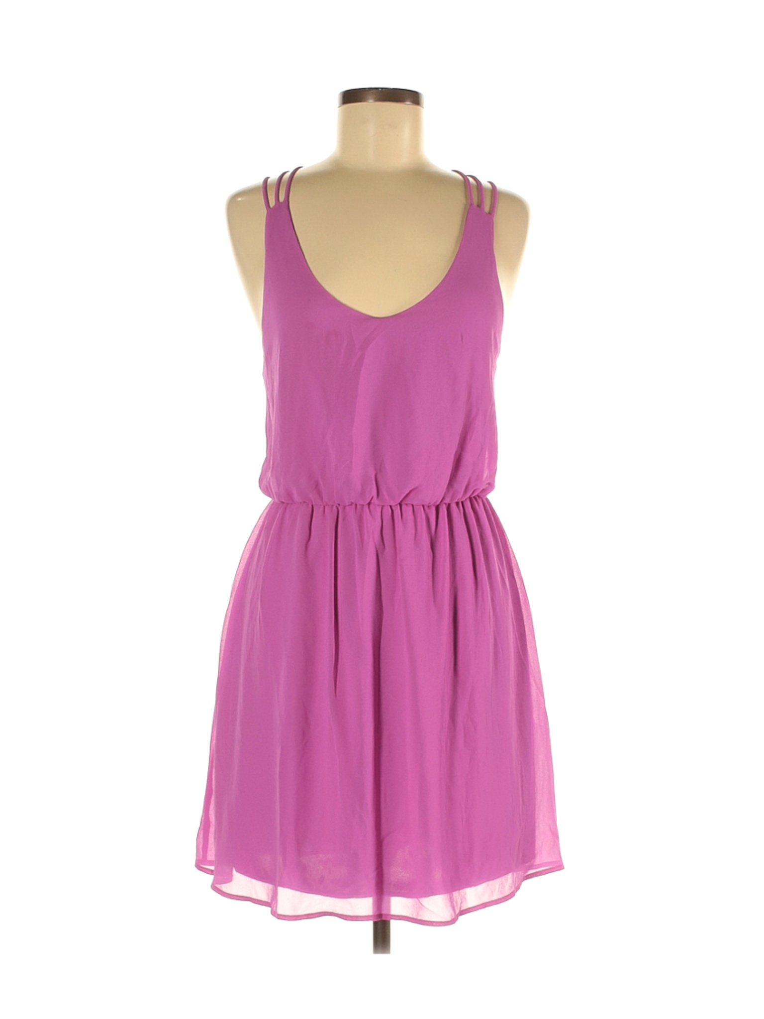 NWT Lush Women Purple Casual Dress M | eBay