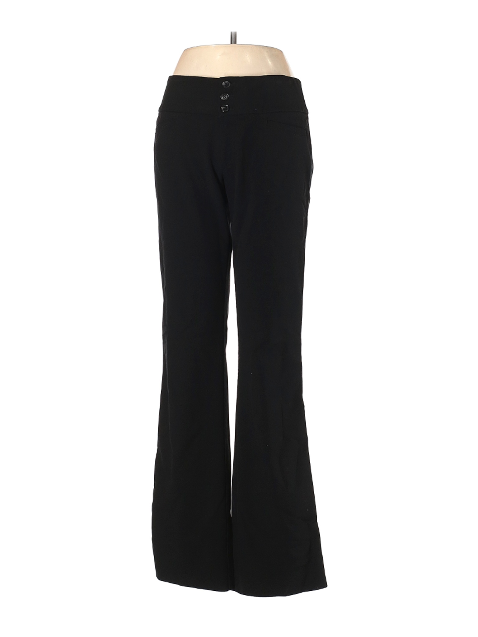 Hollywould Women Black Dress Pants 7 Tall | eBay