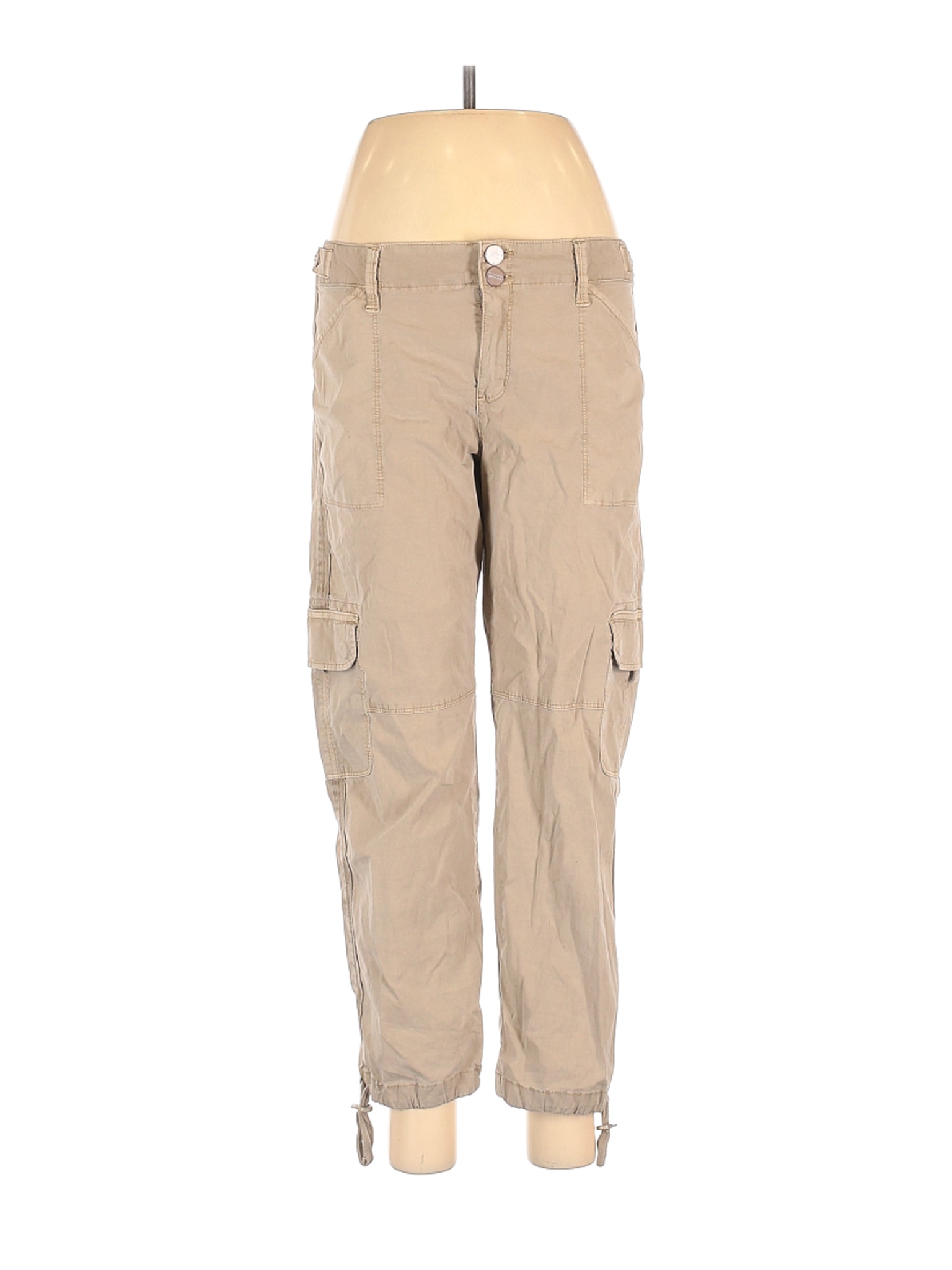 brown cargo pants h&m