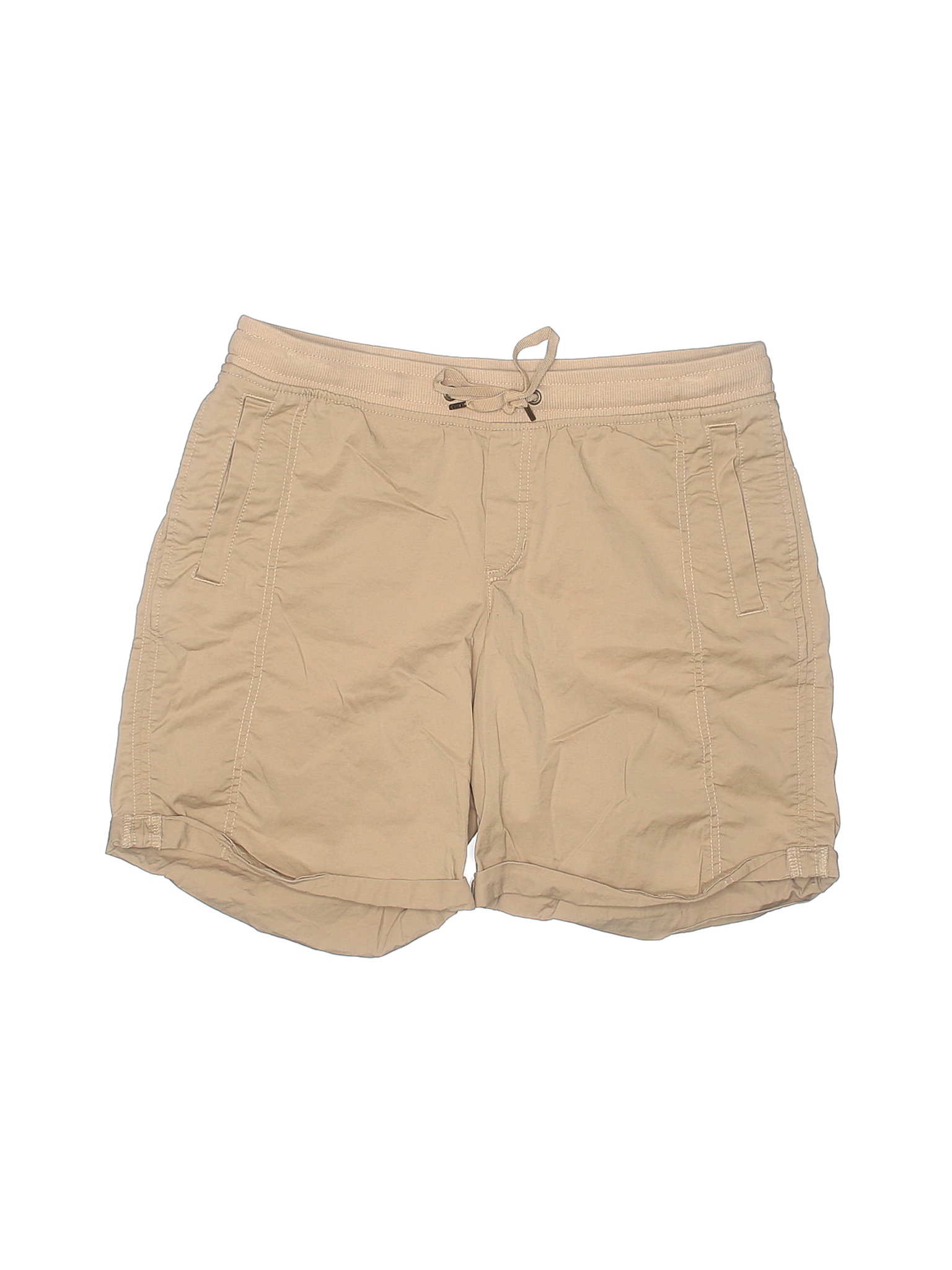 Eddie Bauer Women Brown Khaki Shorts 10 | eBay