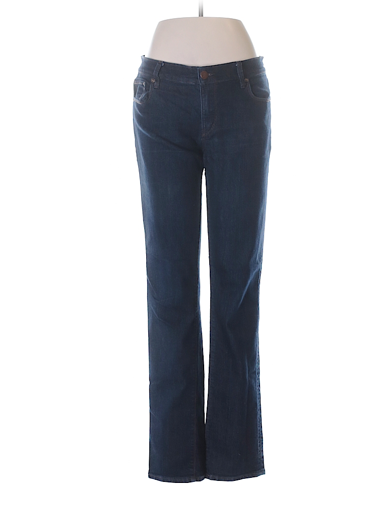Ann Taylor LOFT Solid Navy Blue Jeans Size 6 - 76% off | thredUP