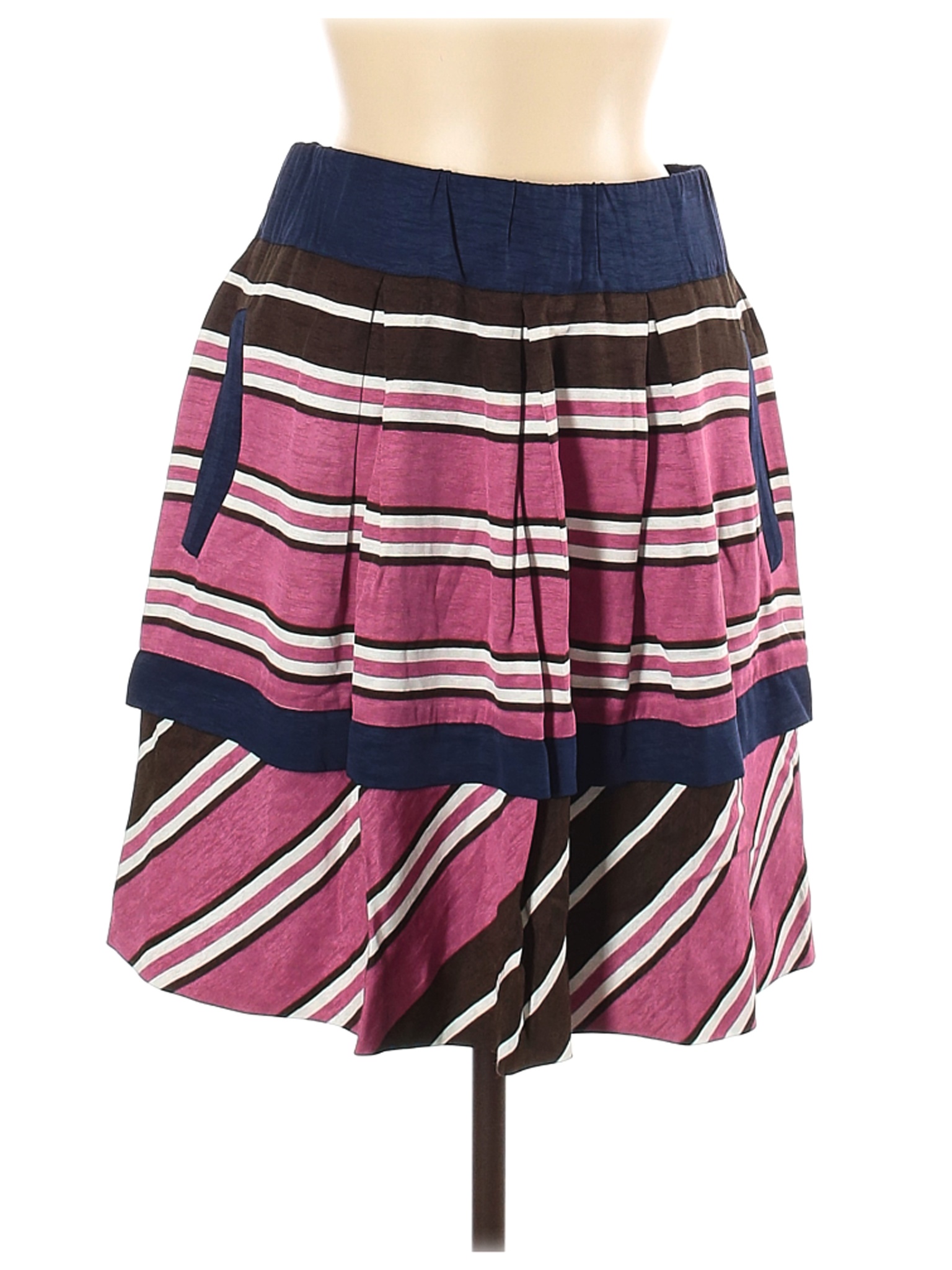 Maeve Women Pink Casual Skirt 6 | eBay