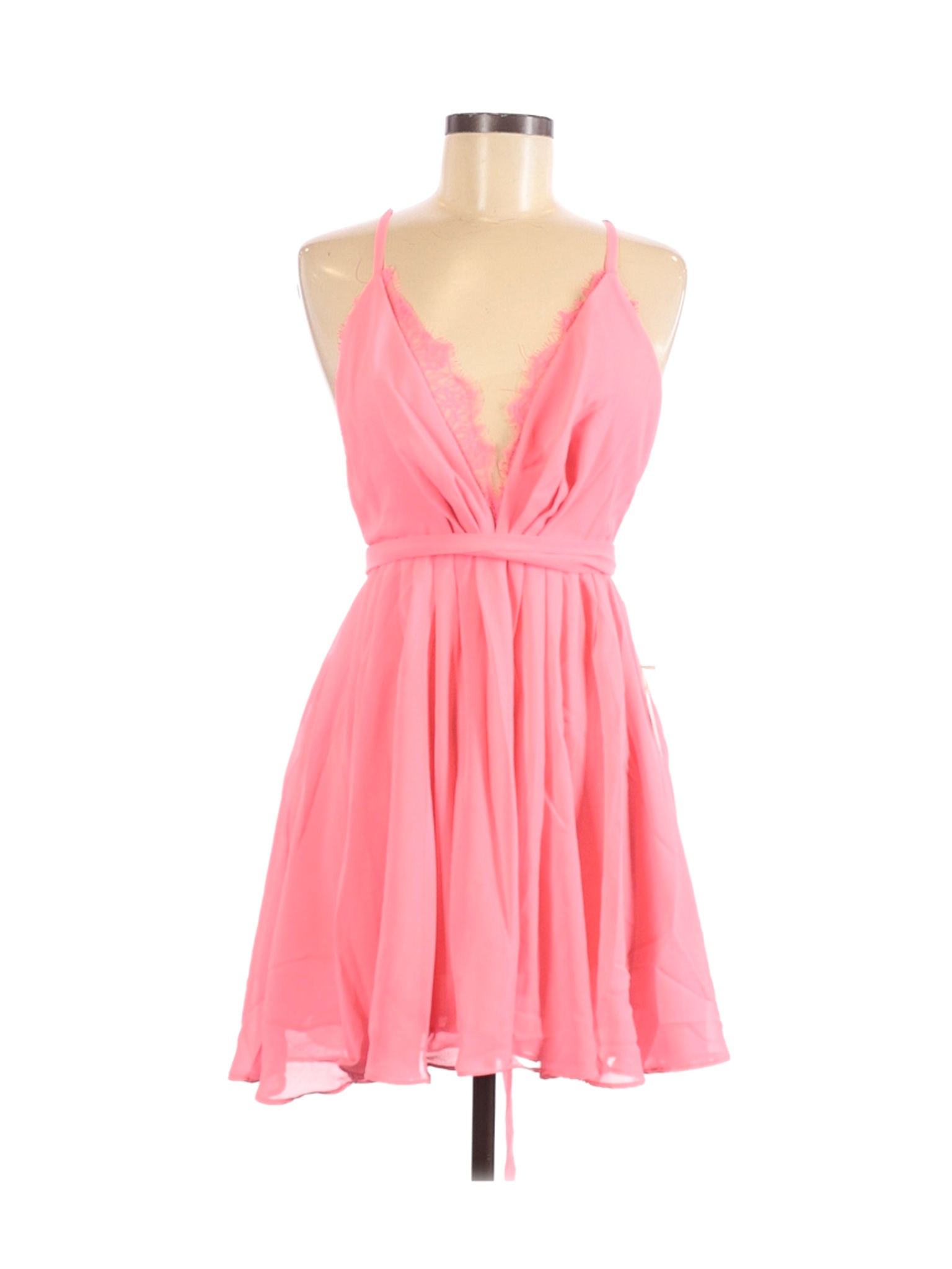 NWT Luxxel Women Pink Cocktail Dress M | eBay