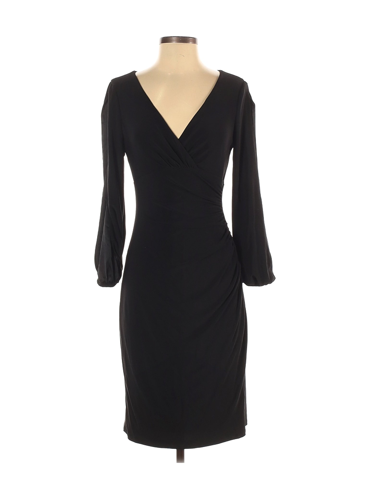 Lauren by Ralph Lauren Women Black Casual Dress 4 | eBay