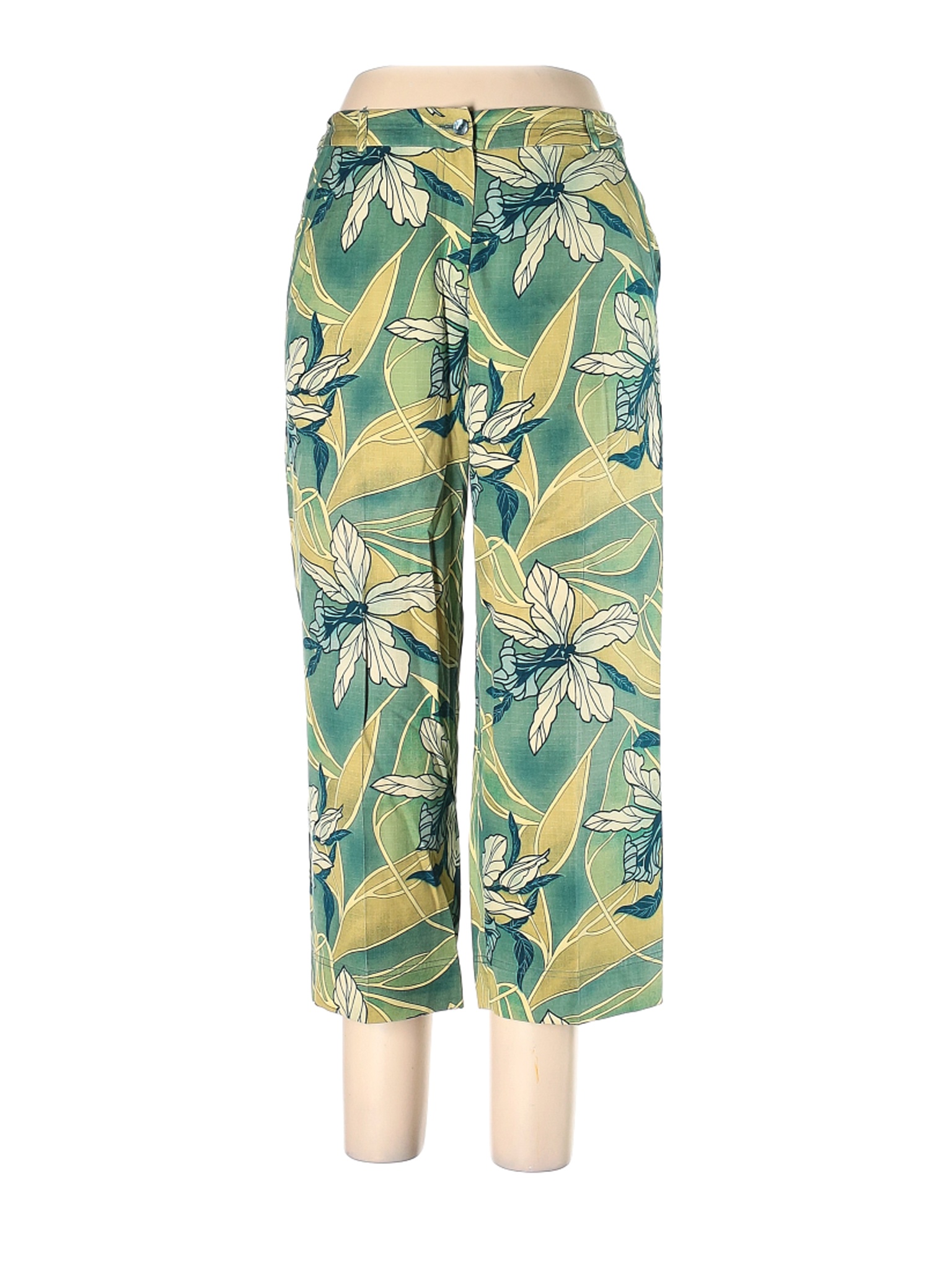 Tommy Bahama Women Green Silk Pants 8 | eBay