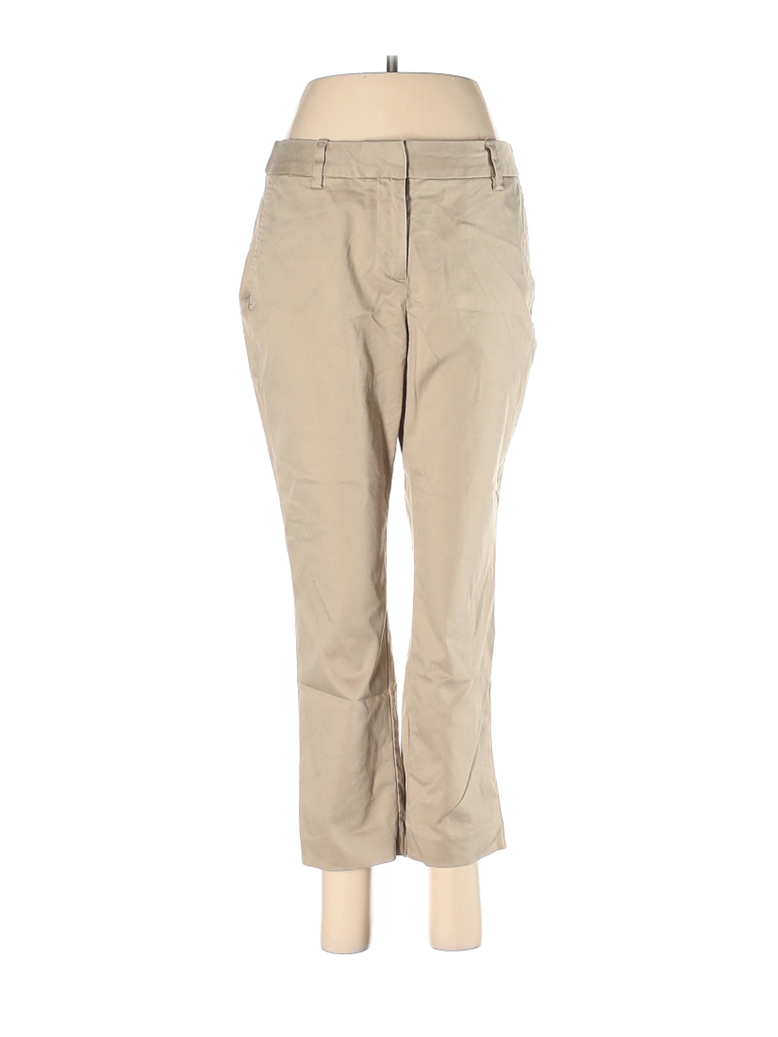 Lands' End Women Brown Casual Pants 4 Petites | eBay