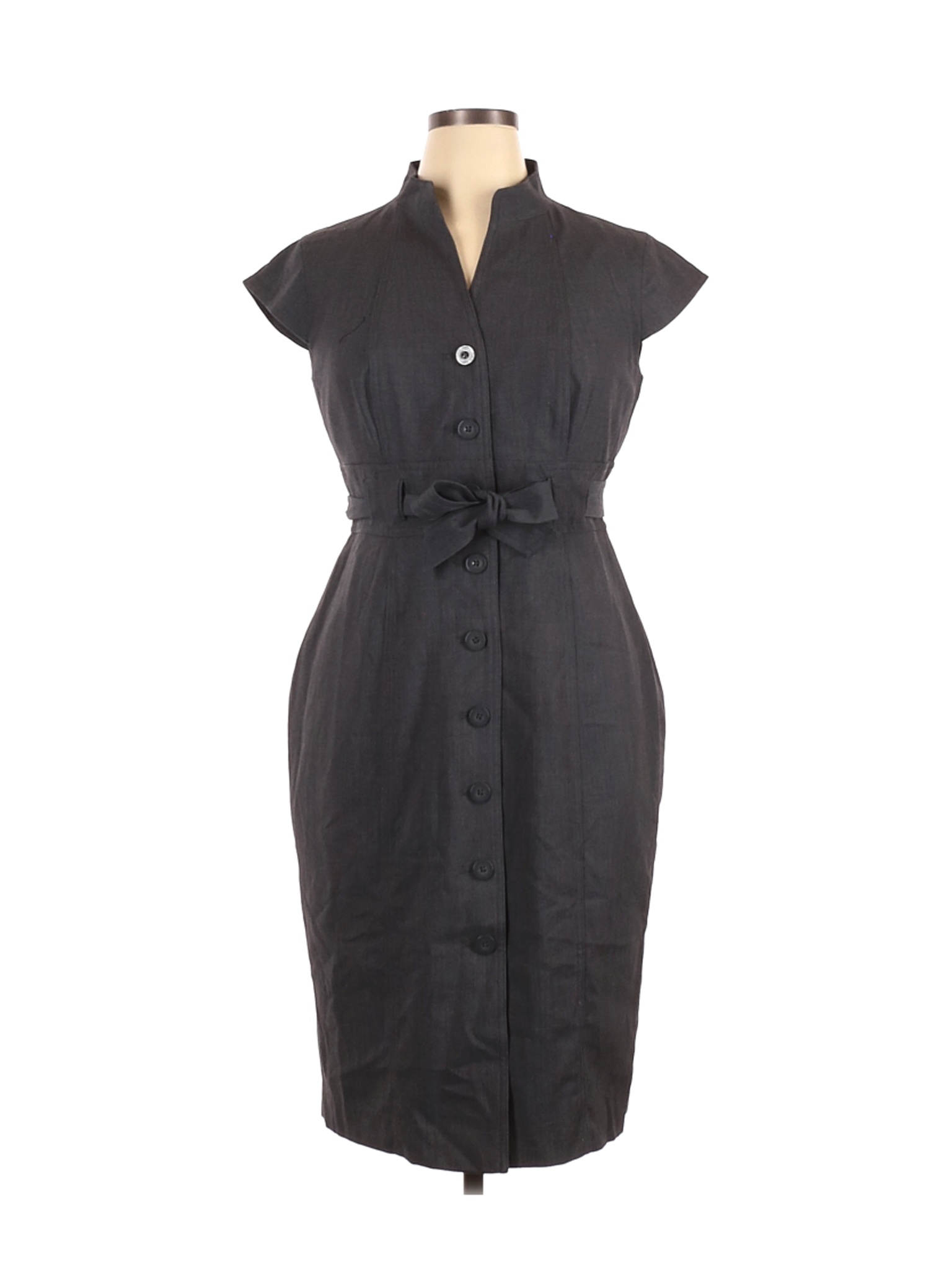 Calvin Klein Women Black Casual Dress 14 | eBay