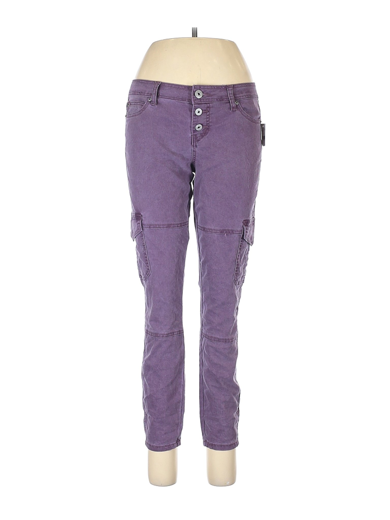 NWT Vanilla Star Women Purple Cargo Pants 11 | eBay