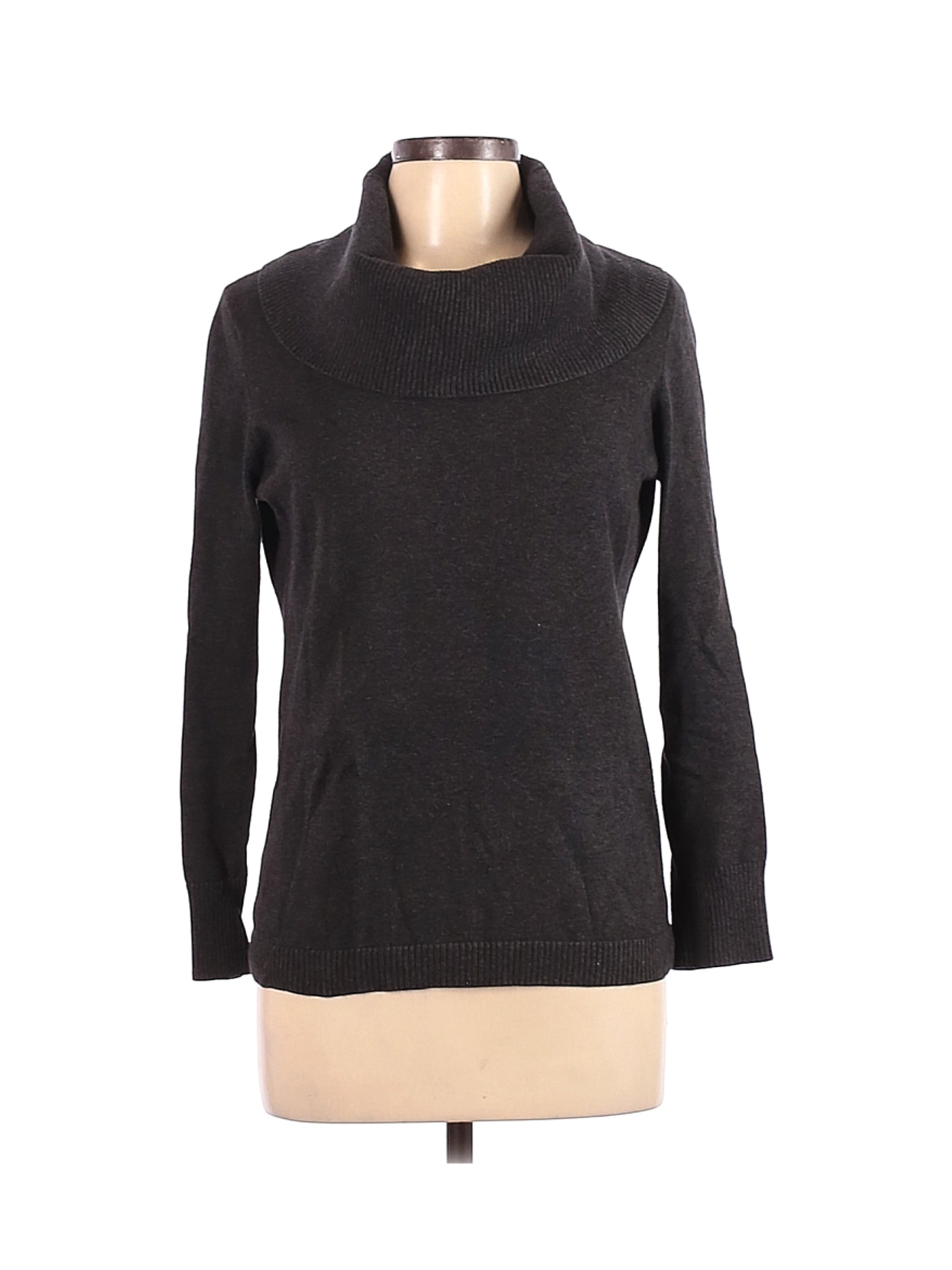 Ann Taylor LOFT Outlet Women Gray Turtleneck Sweater L | eBay