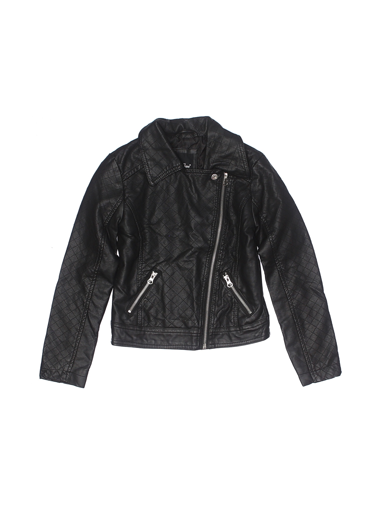 Me Jane Girls Black Faux Leather Jacket 7 | eBay
