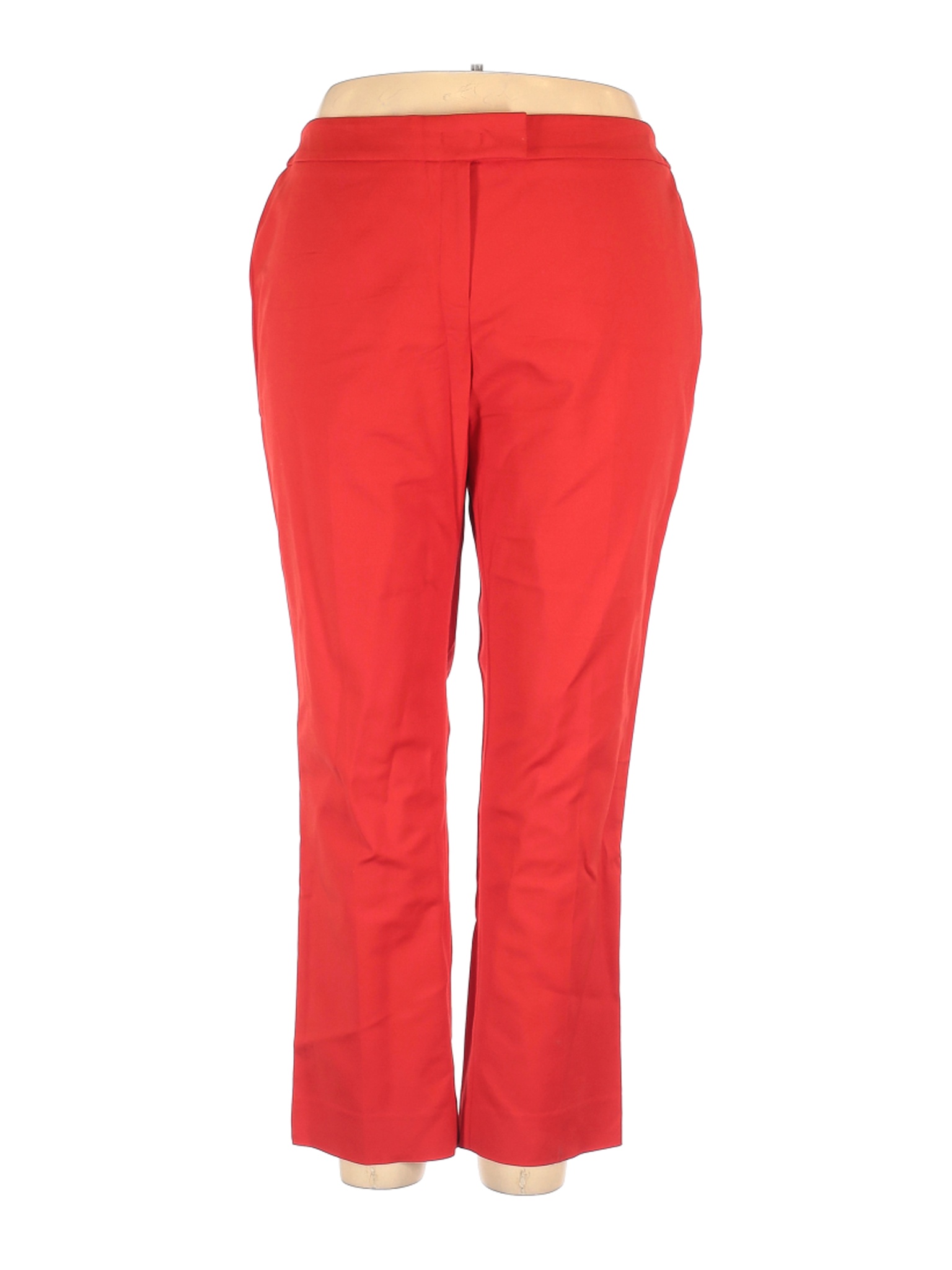 Anne Klein Women Red Dress Pants 18 Plus | eBay