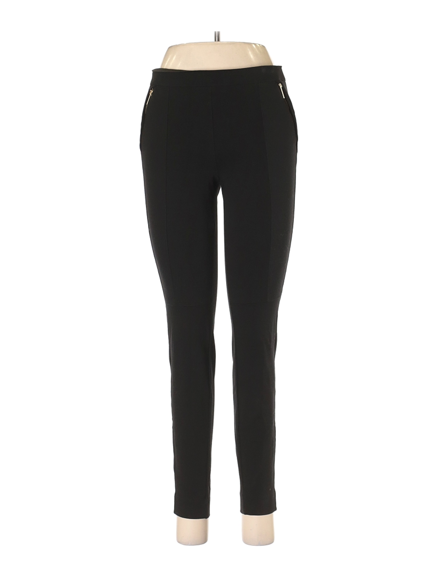 H&M Women Black Casual Pants 6 | eBay