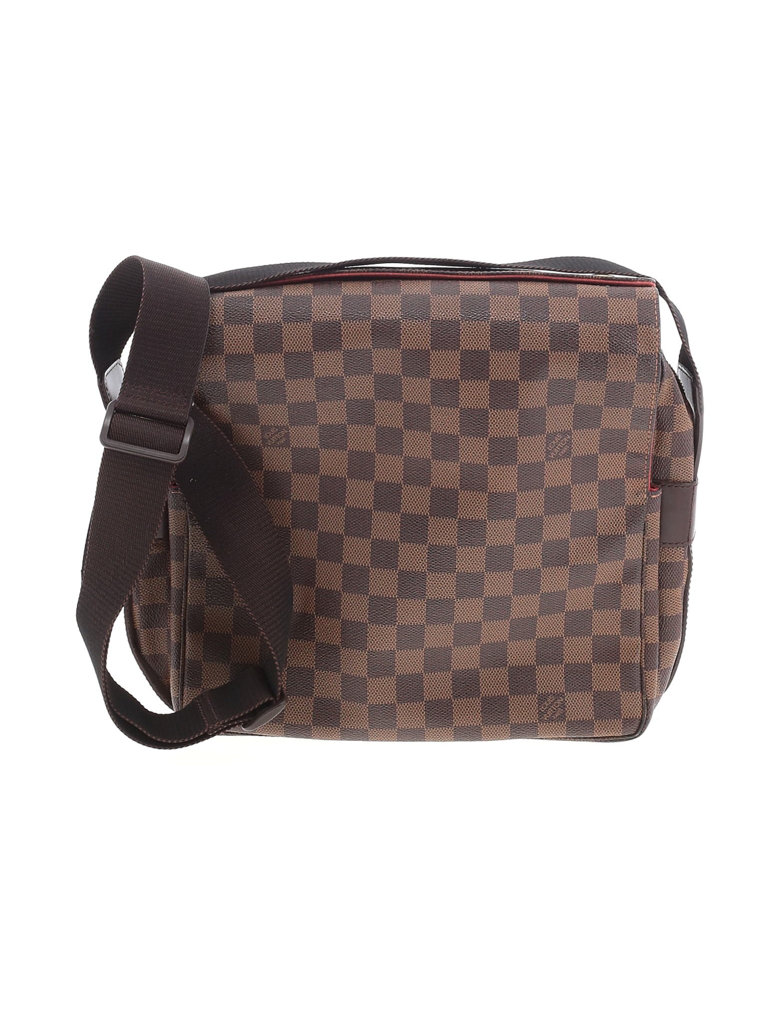 Louis Vuitton Women Brown Damier Ebene Naviglio Bag One Size | eBay