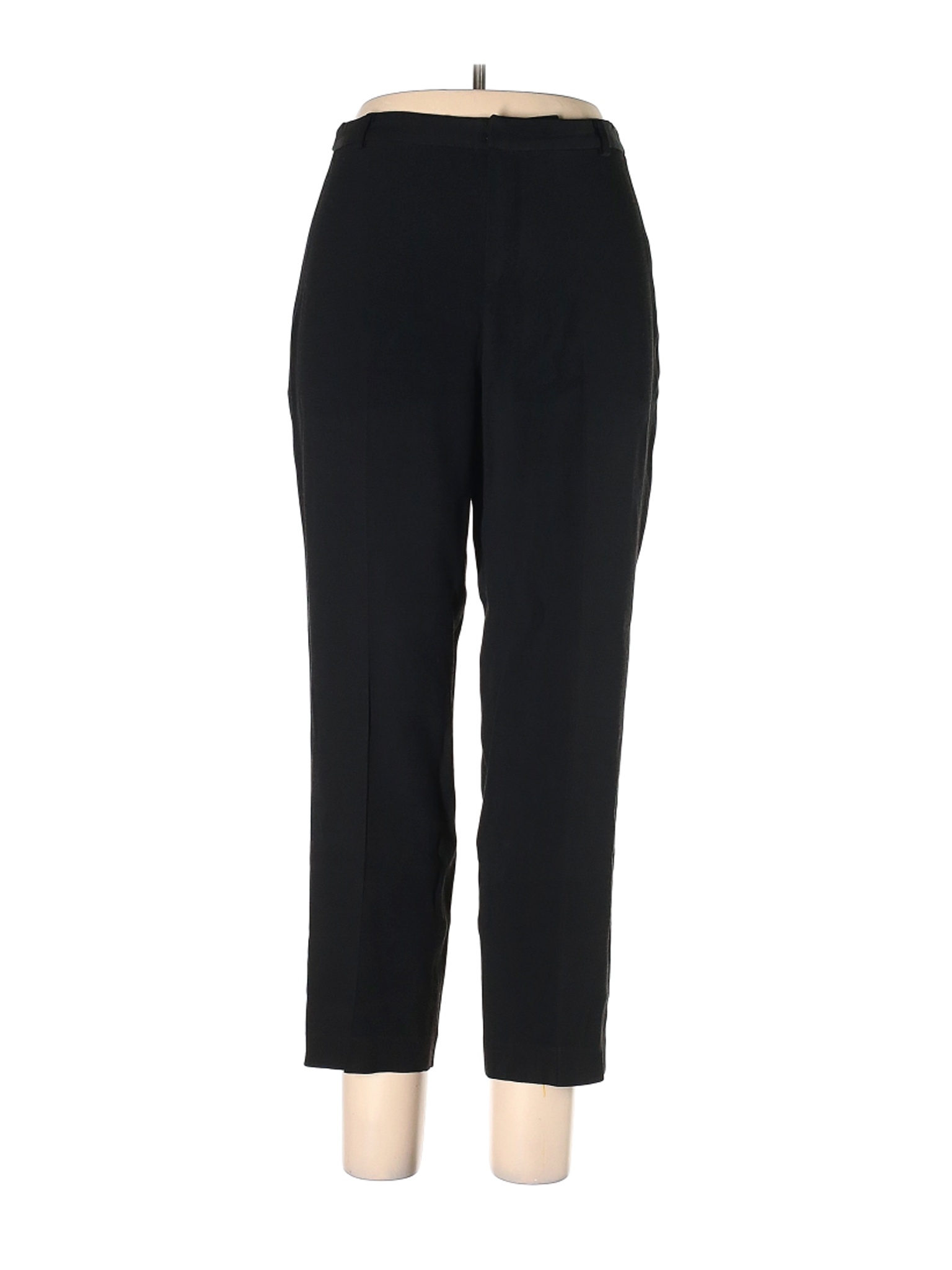 Linda Allard Ellen Tracy Women Black Dress Pants 12 Petites | eBay