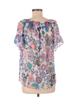 Milly for Design Nation Short Sleeve Blouse (view 2)
