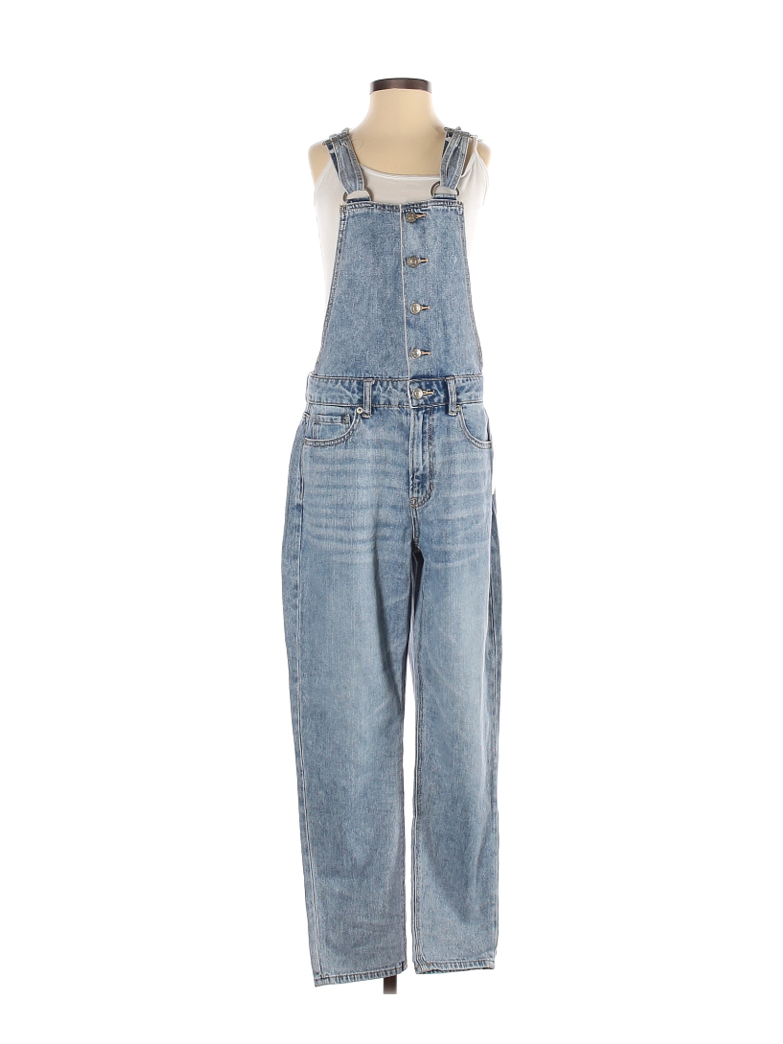 NWT American Eagle Outfitters Women Blue Overalls 2 | eBay