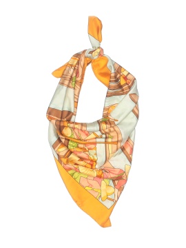 Hermès Marché Flottant Du Lac Inlé II Silk Scarf