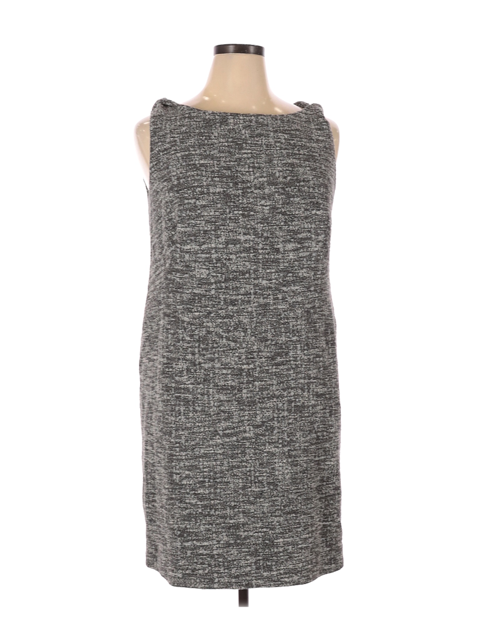 MM. LaFleur Women Gray Casual Dress 1X Plus | eBay