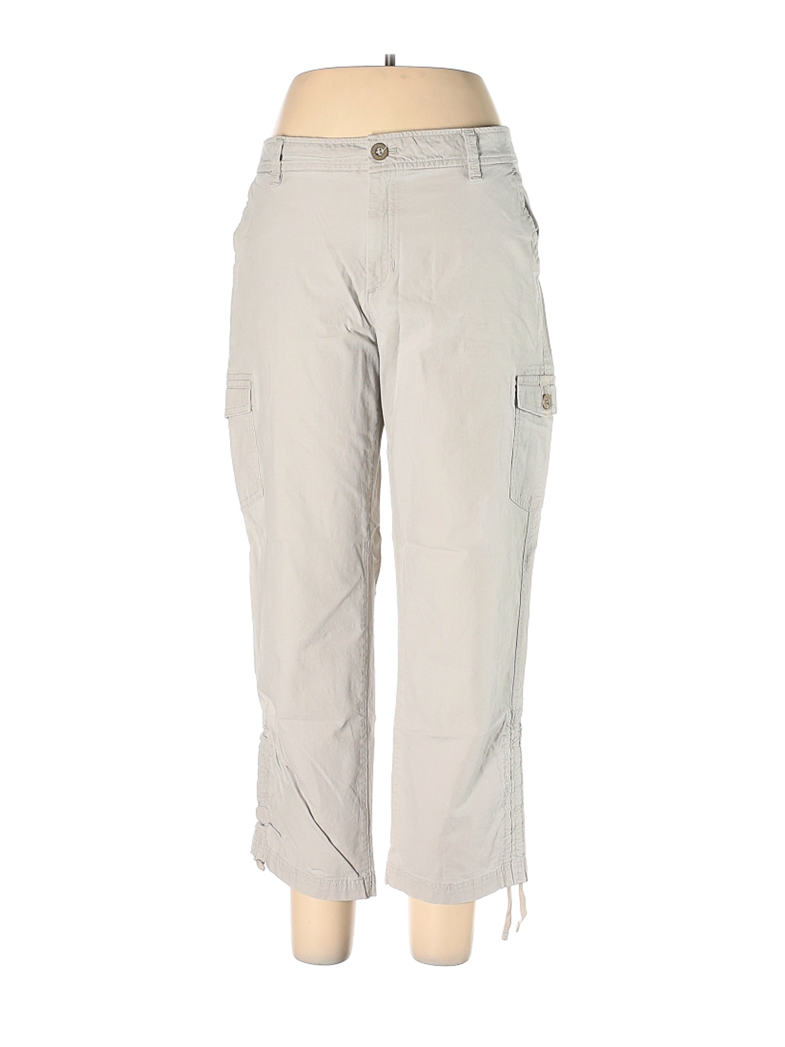 ivory cargo pants