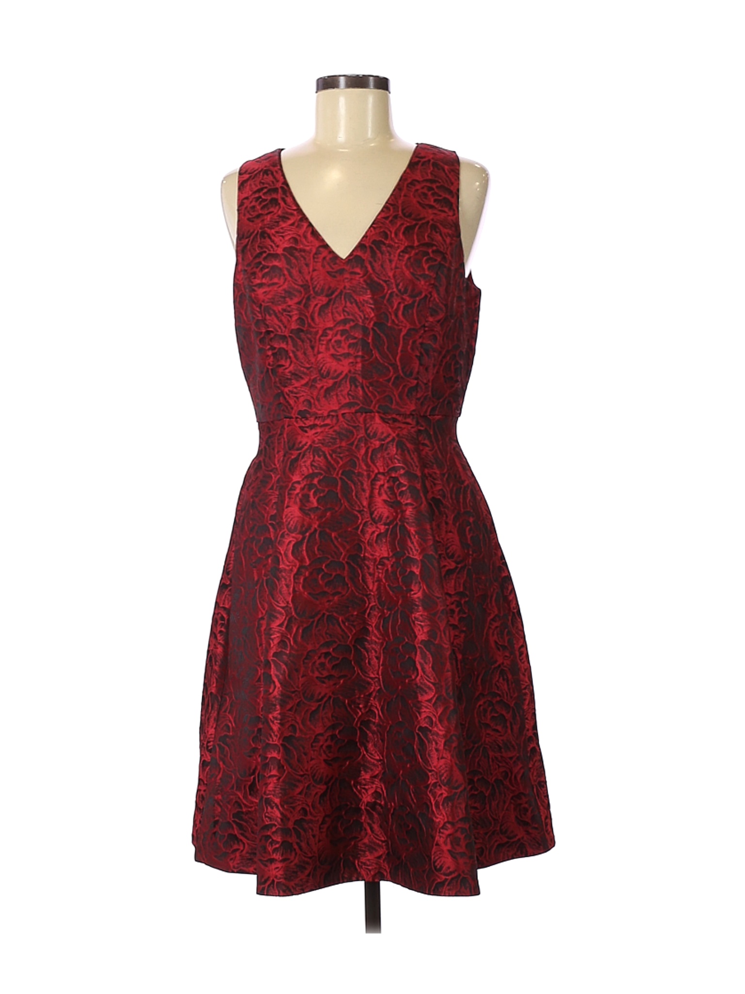 White House Black Market Women Red Cocktail Dress 6 eBay