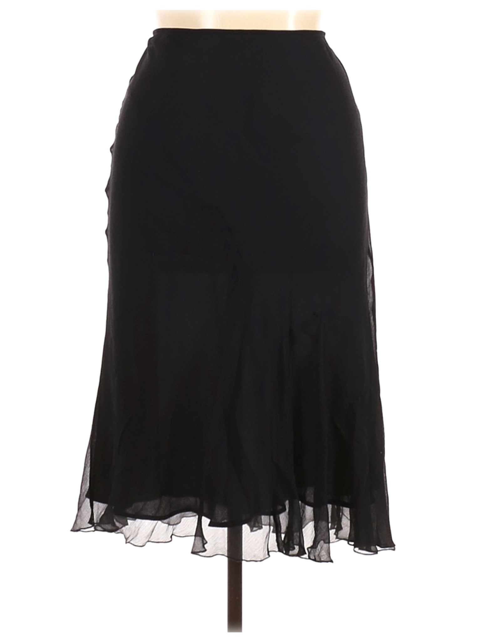 nwt-alfani-women-black-silk-skirt-14-ebay