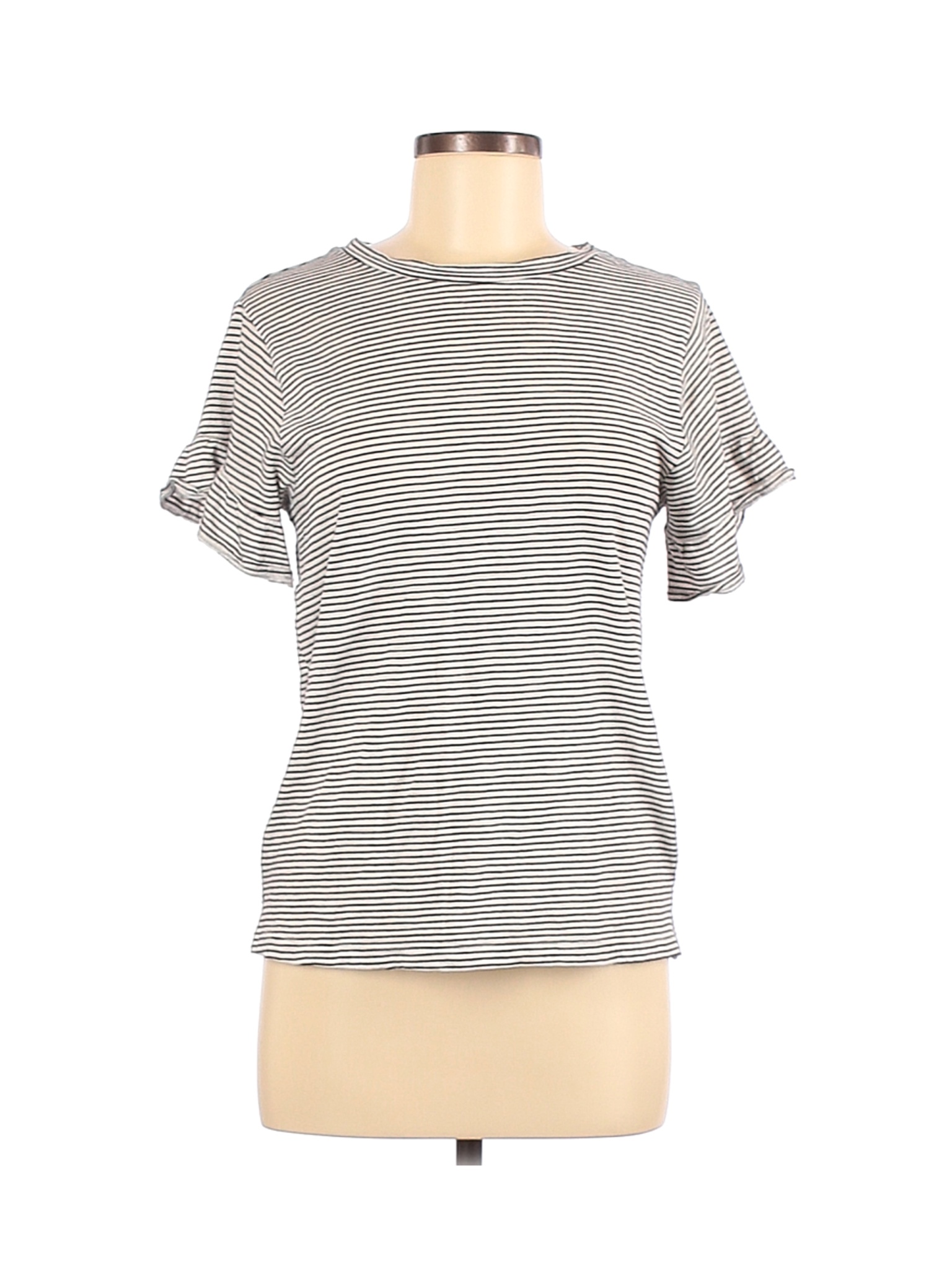 Old Navy Women White Short Sleeve T-Shirt XS | eBay