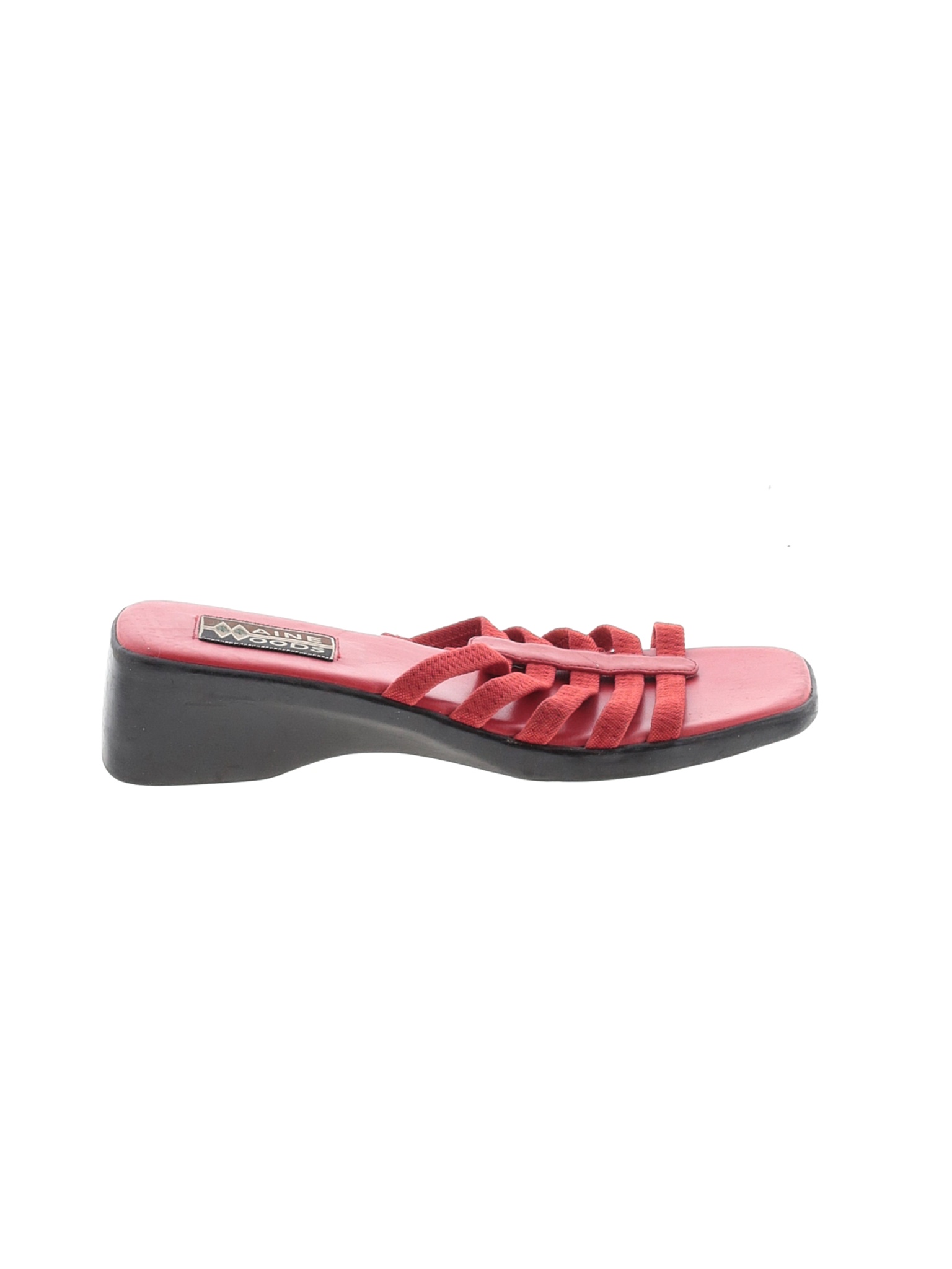 Maine Woods Women Red Sandals US 9.5 | eBay