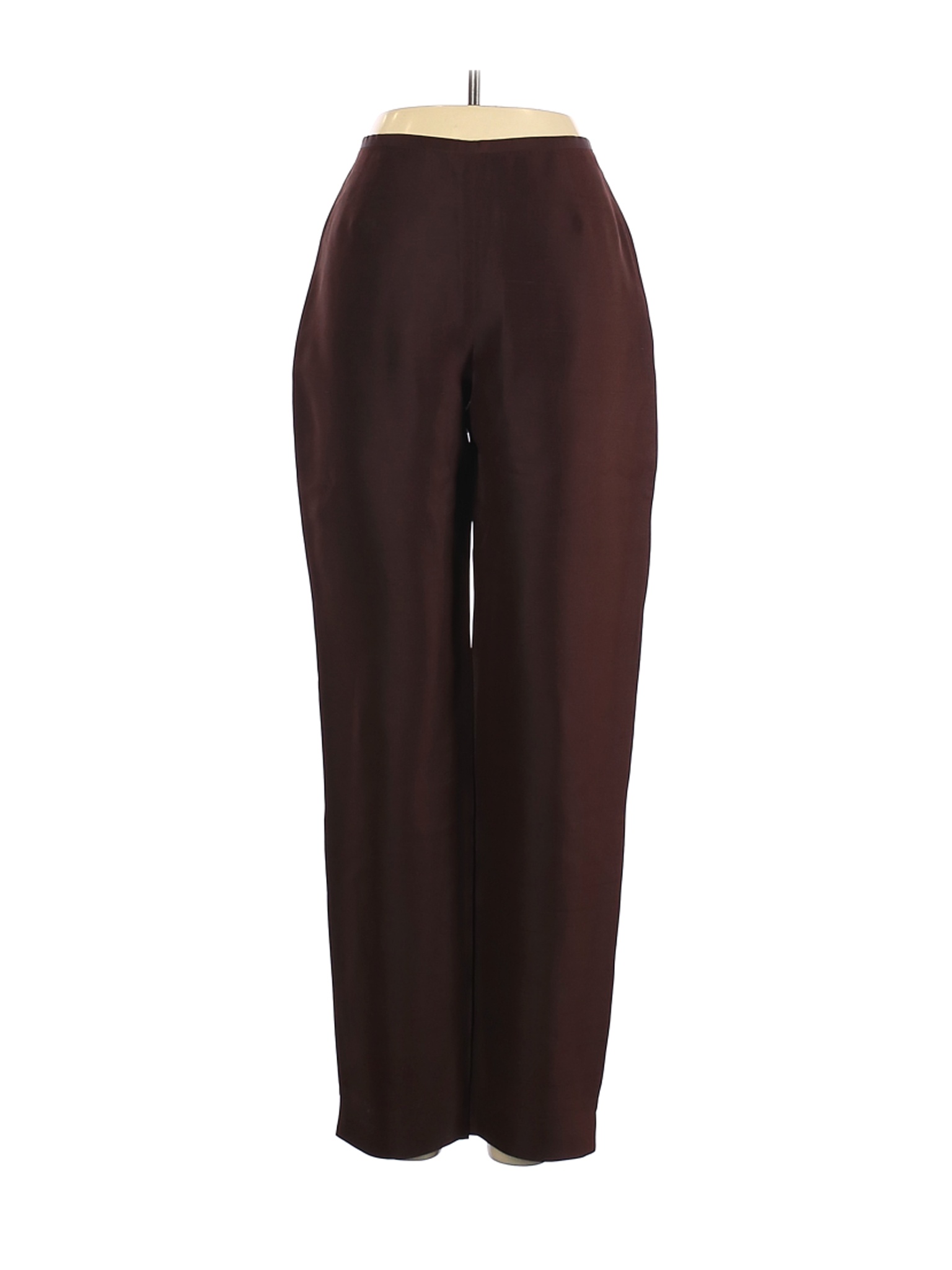 Assorted Brands Women Brown Silk Pants 1 | eBay