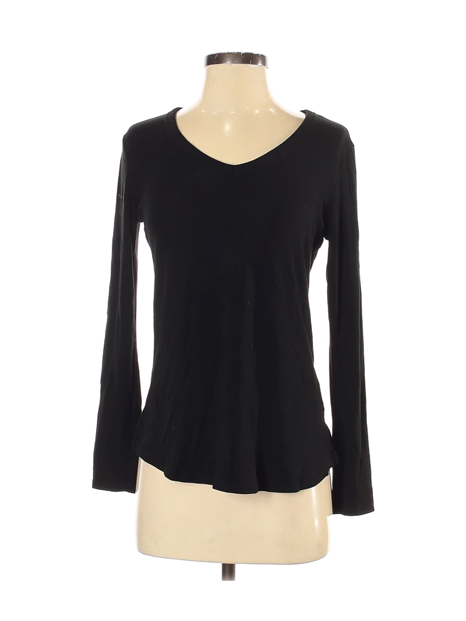 Cynthia Rowley TJX Women Black Long Sleeve T-Shirt S | eBay
