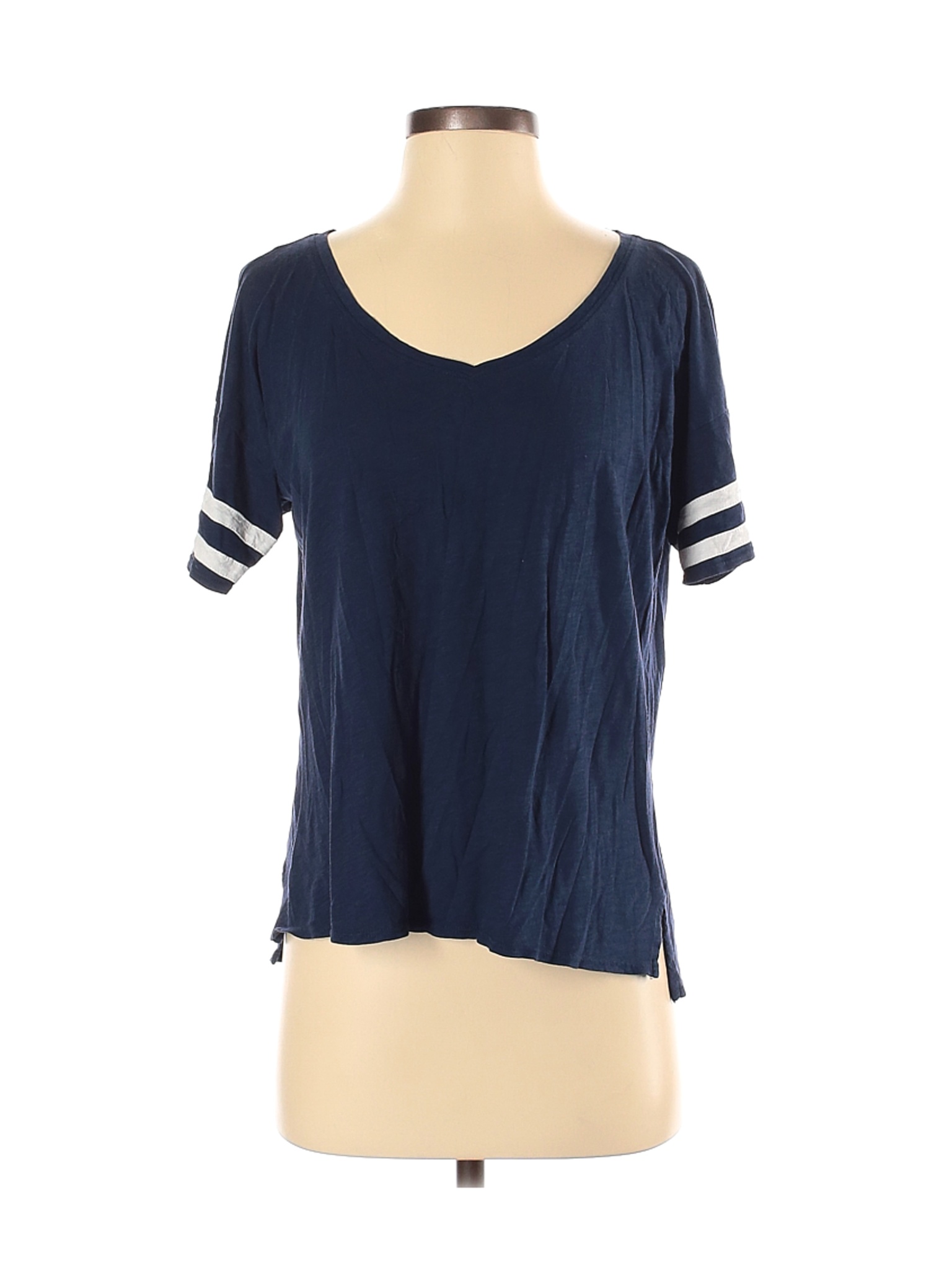 Marine Layer Women Blue Short Sleeve T-Shirt S | eBay