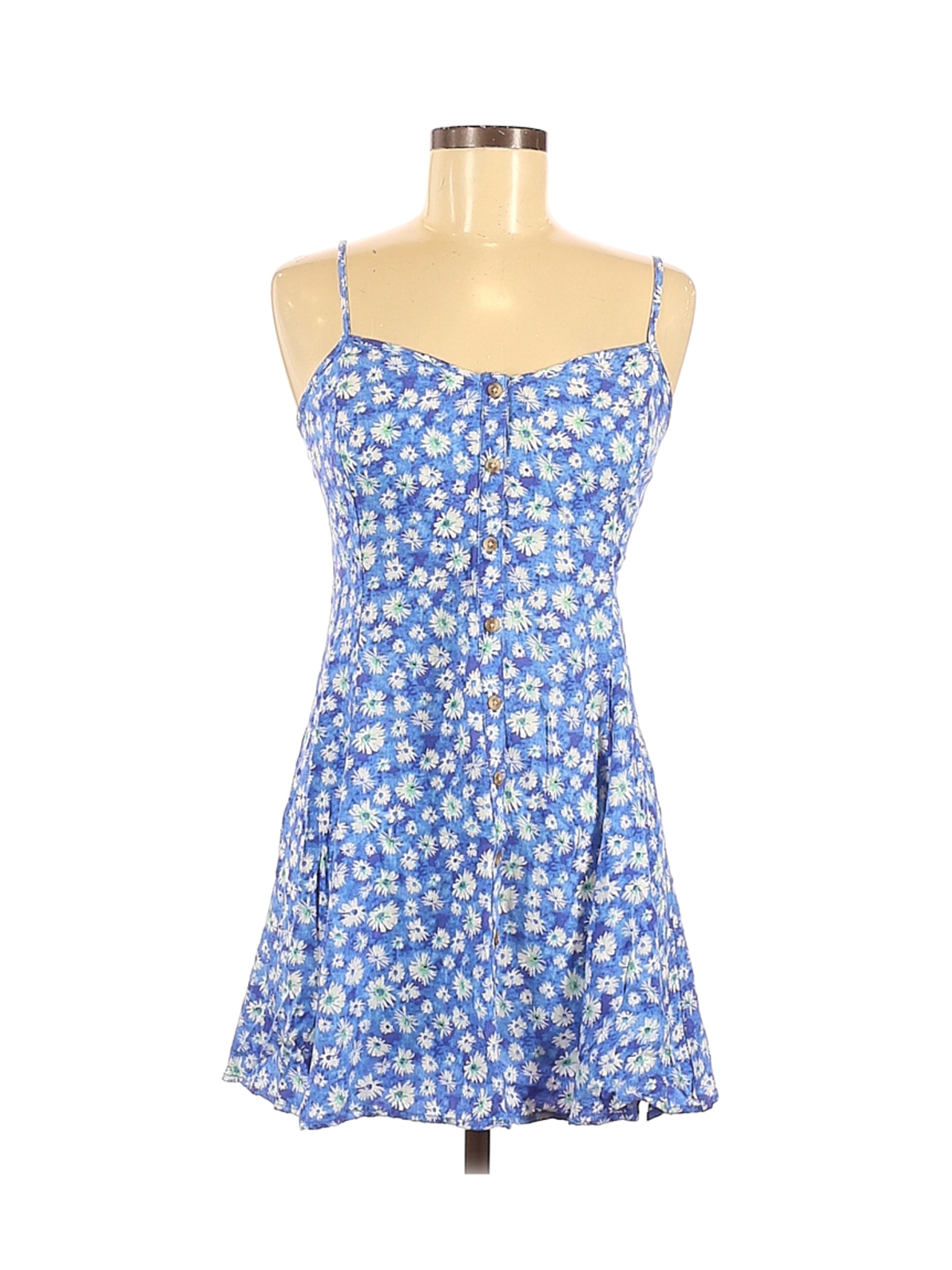 American Eagle Outfitters Women Blue Casual Dress M | eBay